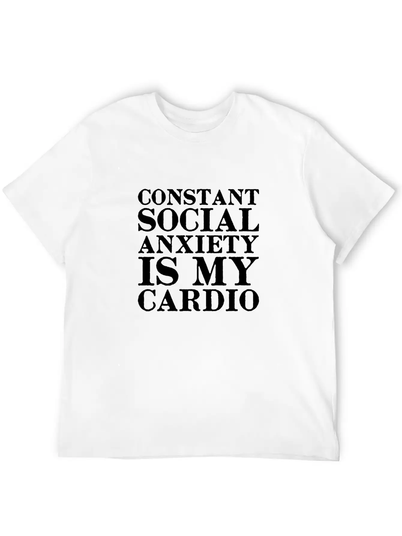 Anxiety Amazon Logo Basic Graphic T-Shirt – Daily Comfort In Soft Cotton