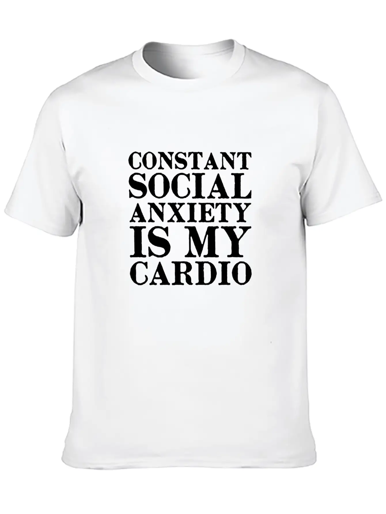 Anxiety Amazon Logo Basic Graphic T-Shirt – Daily Comfort In Soft Cotton