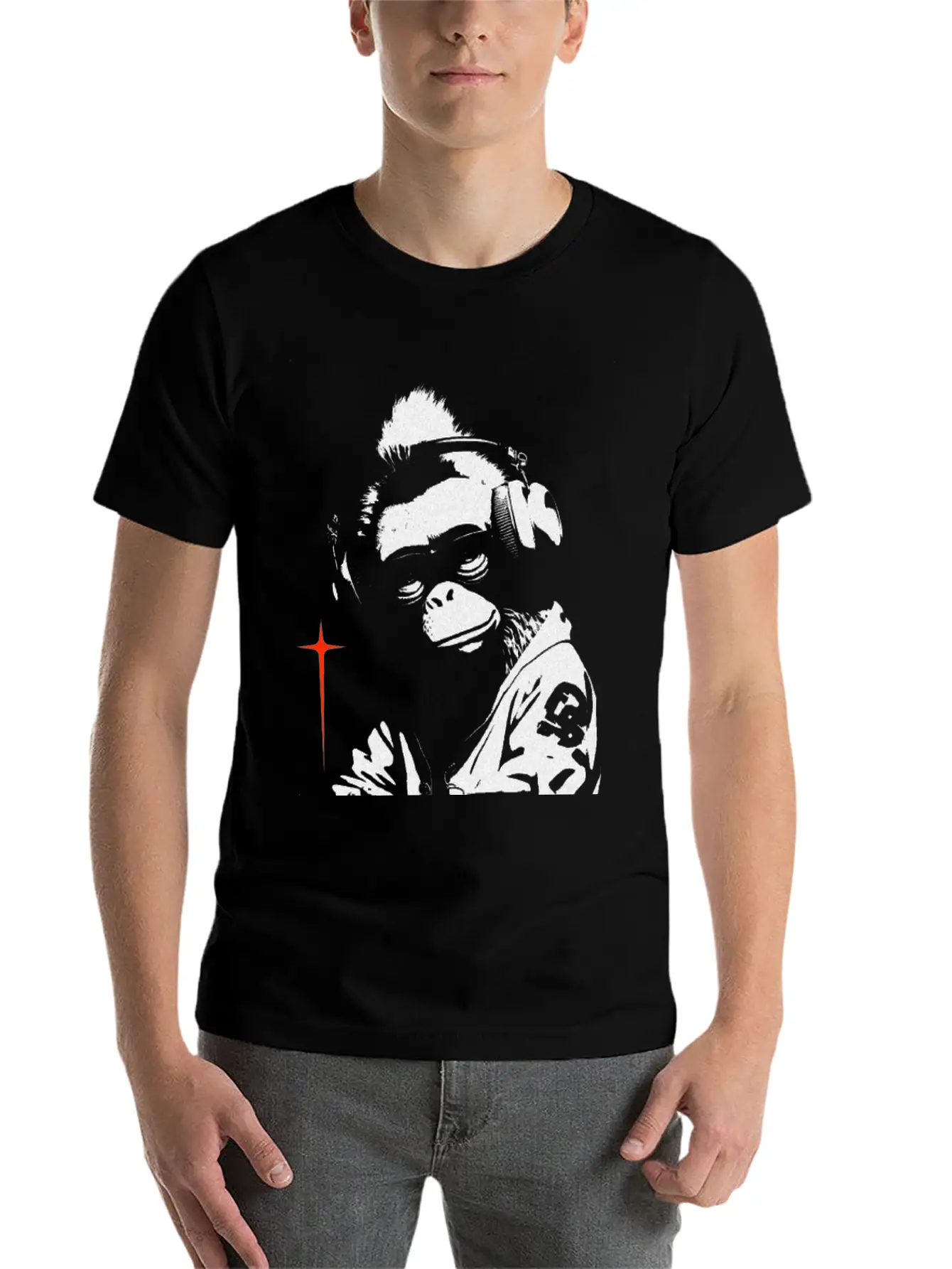 Ape On The Beat Essential Cotton Tee For Daily Outfits – Unisex Style