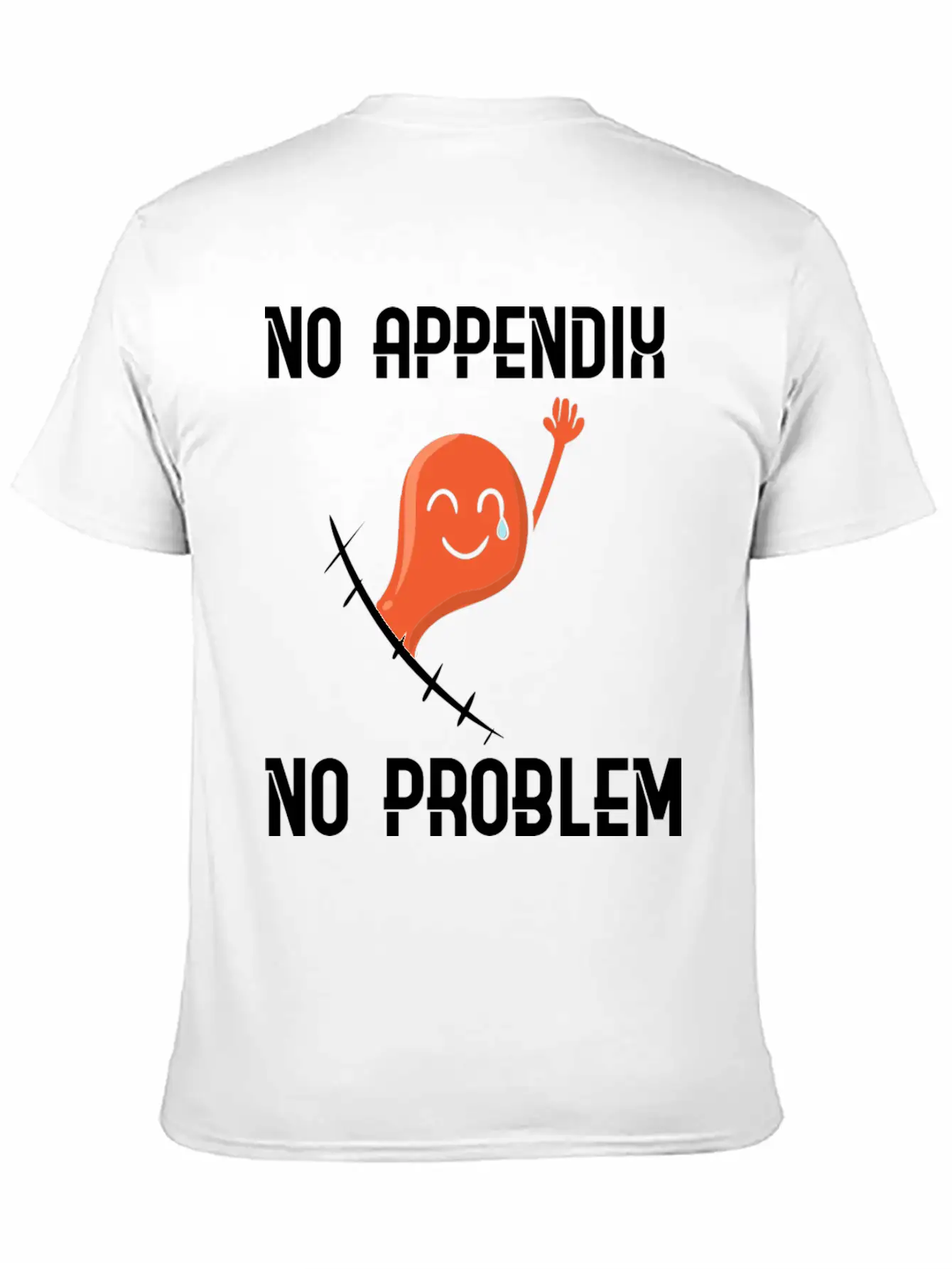Appendix Removal Surgery Sympathy Soft Cotton Short Sleeve Tee – Unisex Wardrobe Staple