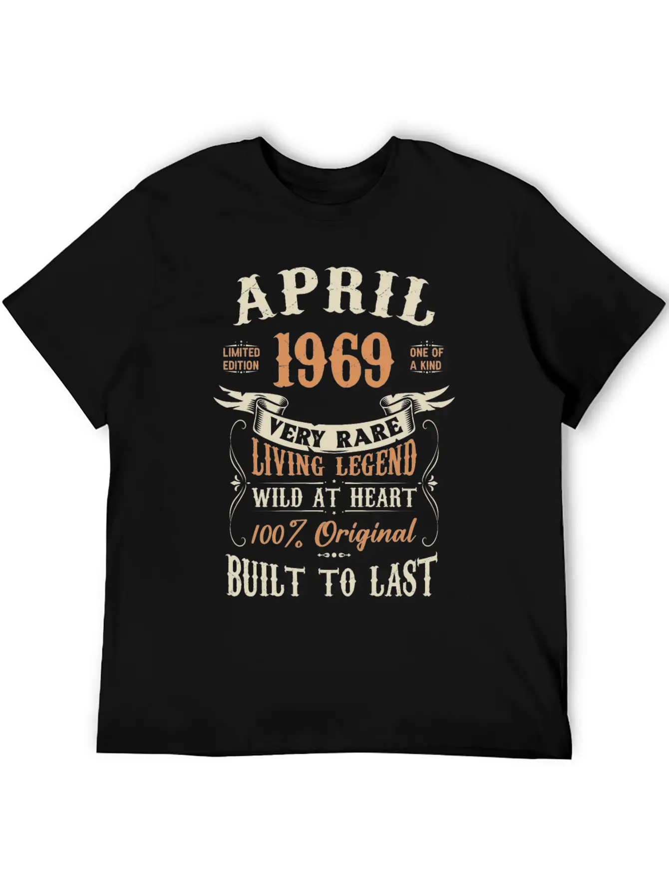 April 1969 Birthday Surprise Unisex Casual T-Shirt – Clean Design For Daily Comfort