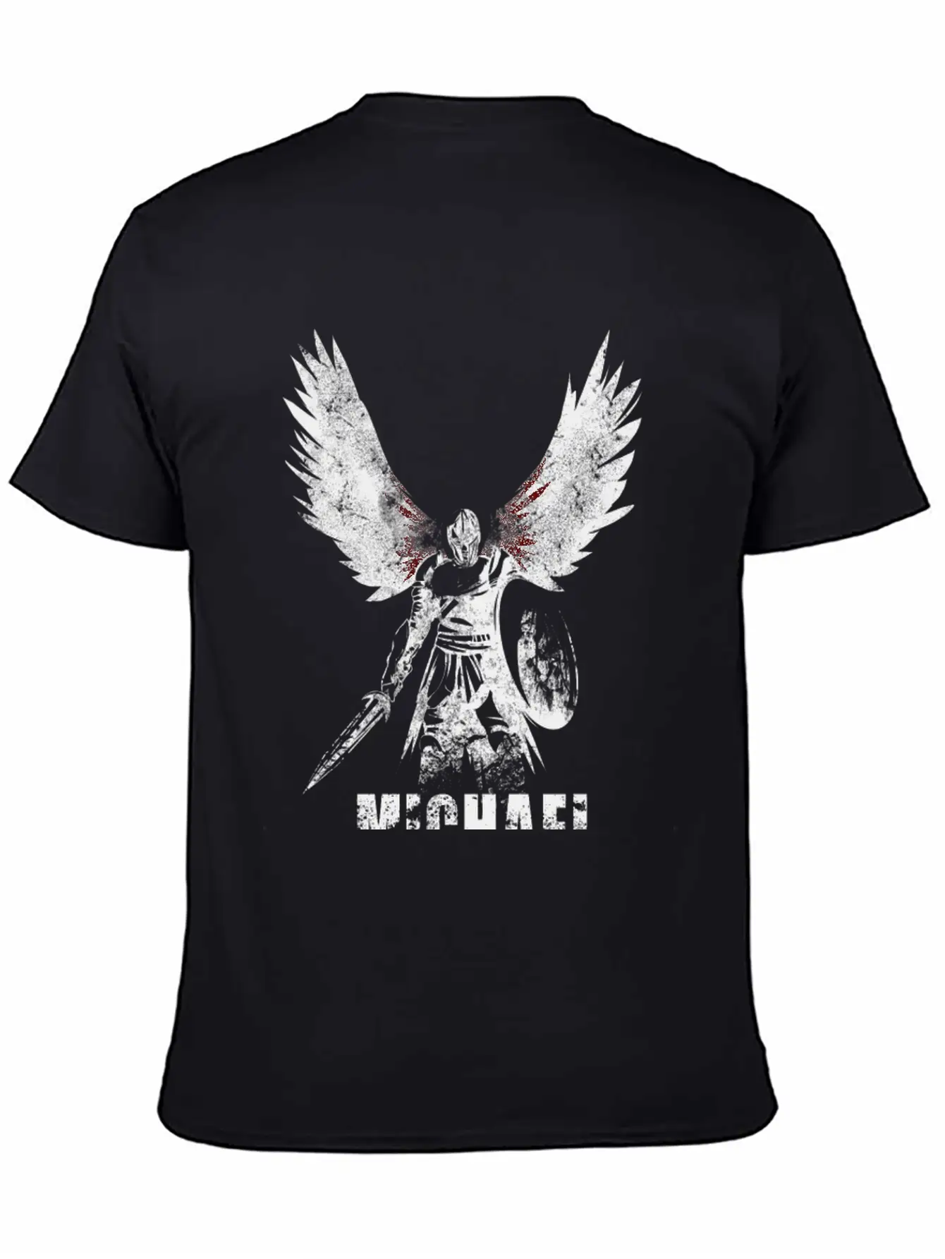 Archangel Michael Lightweight Cotton T-Shirt – Daily Comfort Graphic Shirt