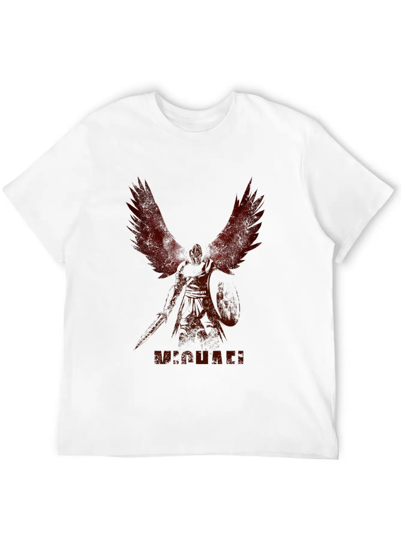 Archangel Michael Lightweight Cotton T-Shirt – Daily Comfort Graphic Shirt
