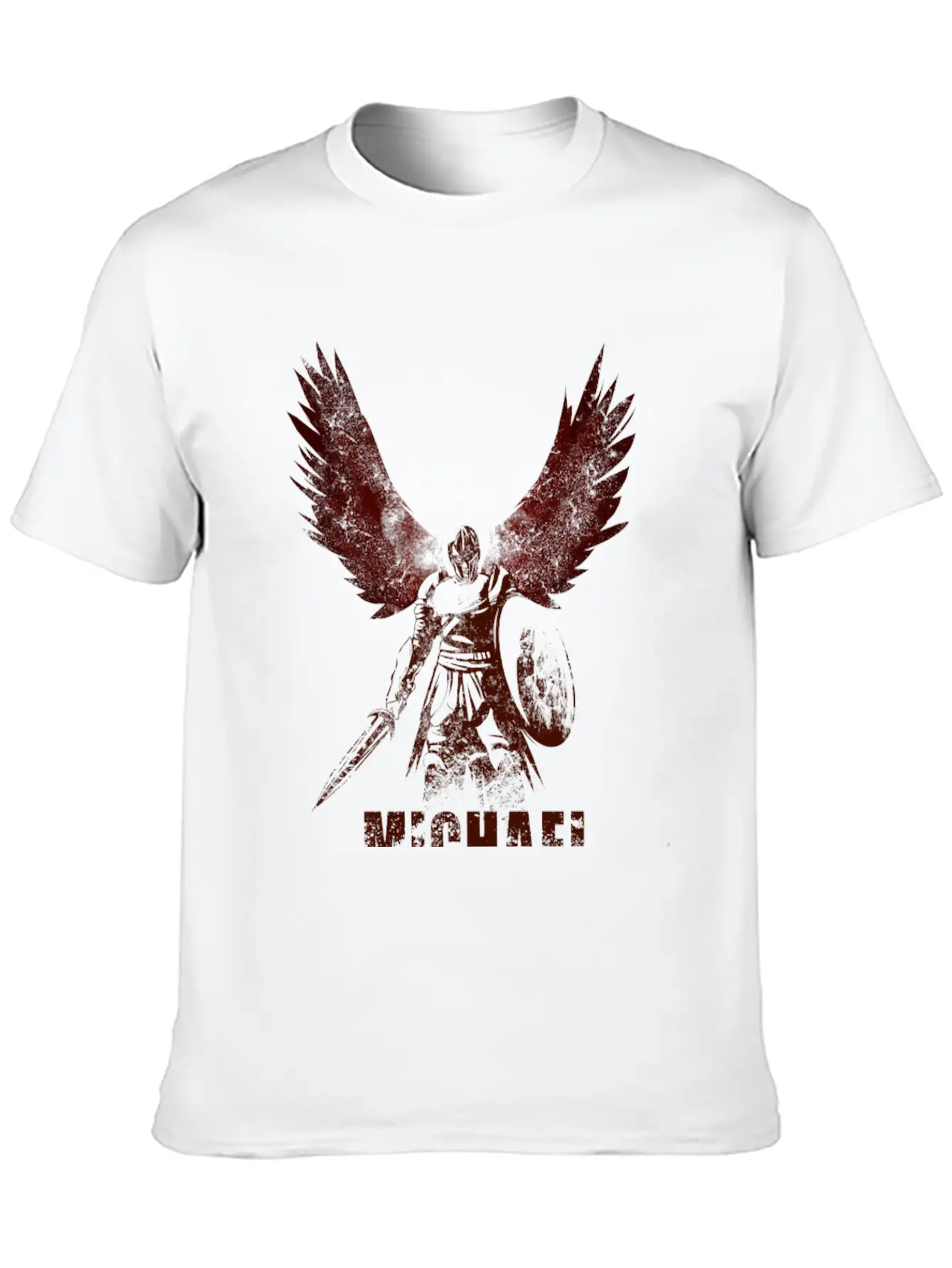 Archangel Michael Lightweight Cotton T-Shirt – Daily Comfort Graphic Shirt