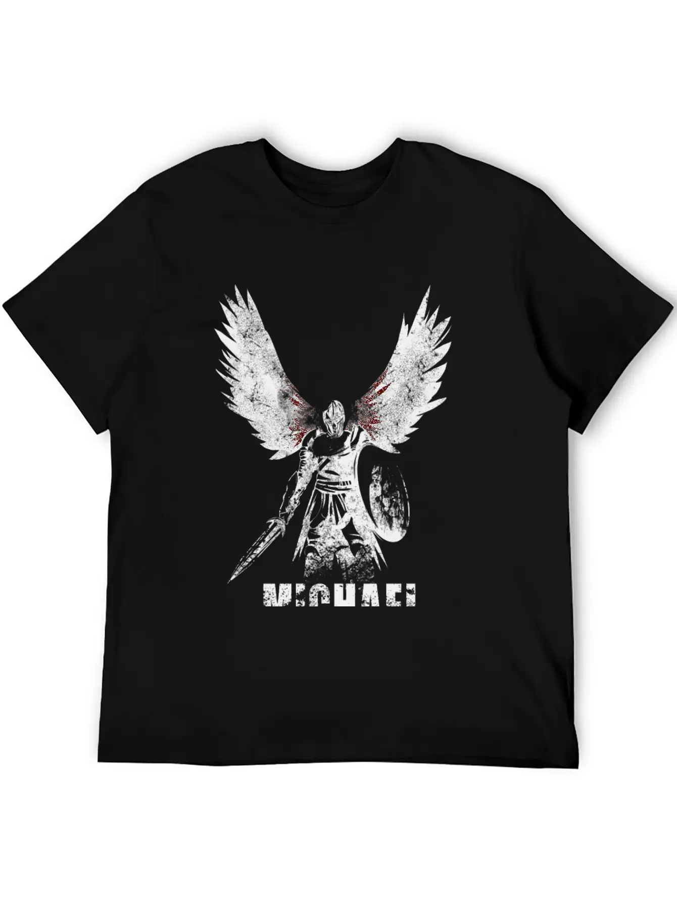 Archangel Michael Lightweight Cotton T-Shirt – Daily Comfort Graphic Shirt