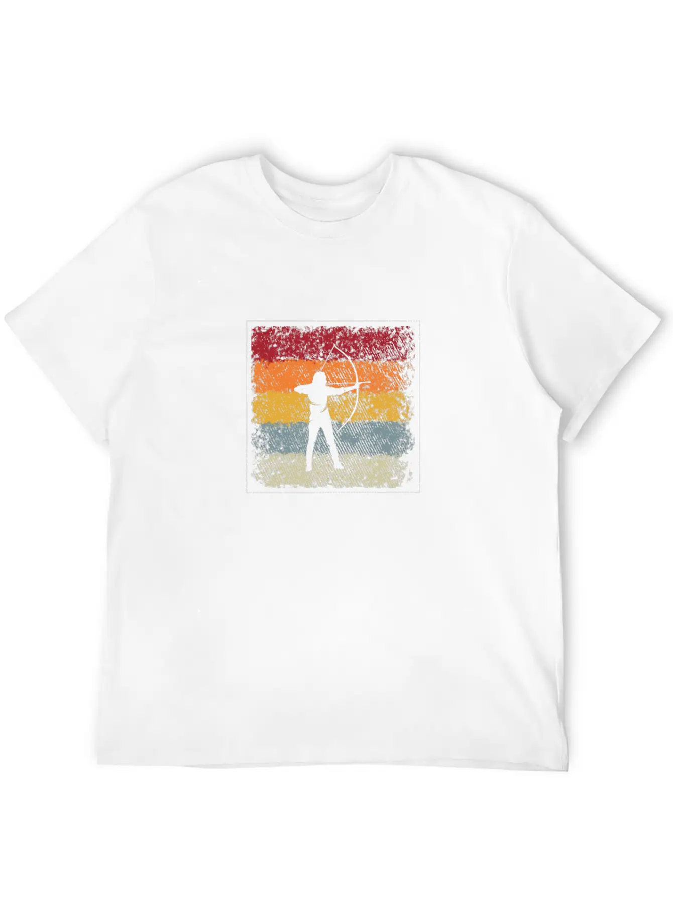 Archer Retro Modern Fit Casual T-Shirt – Clean And Versatile Design