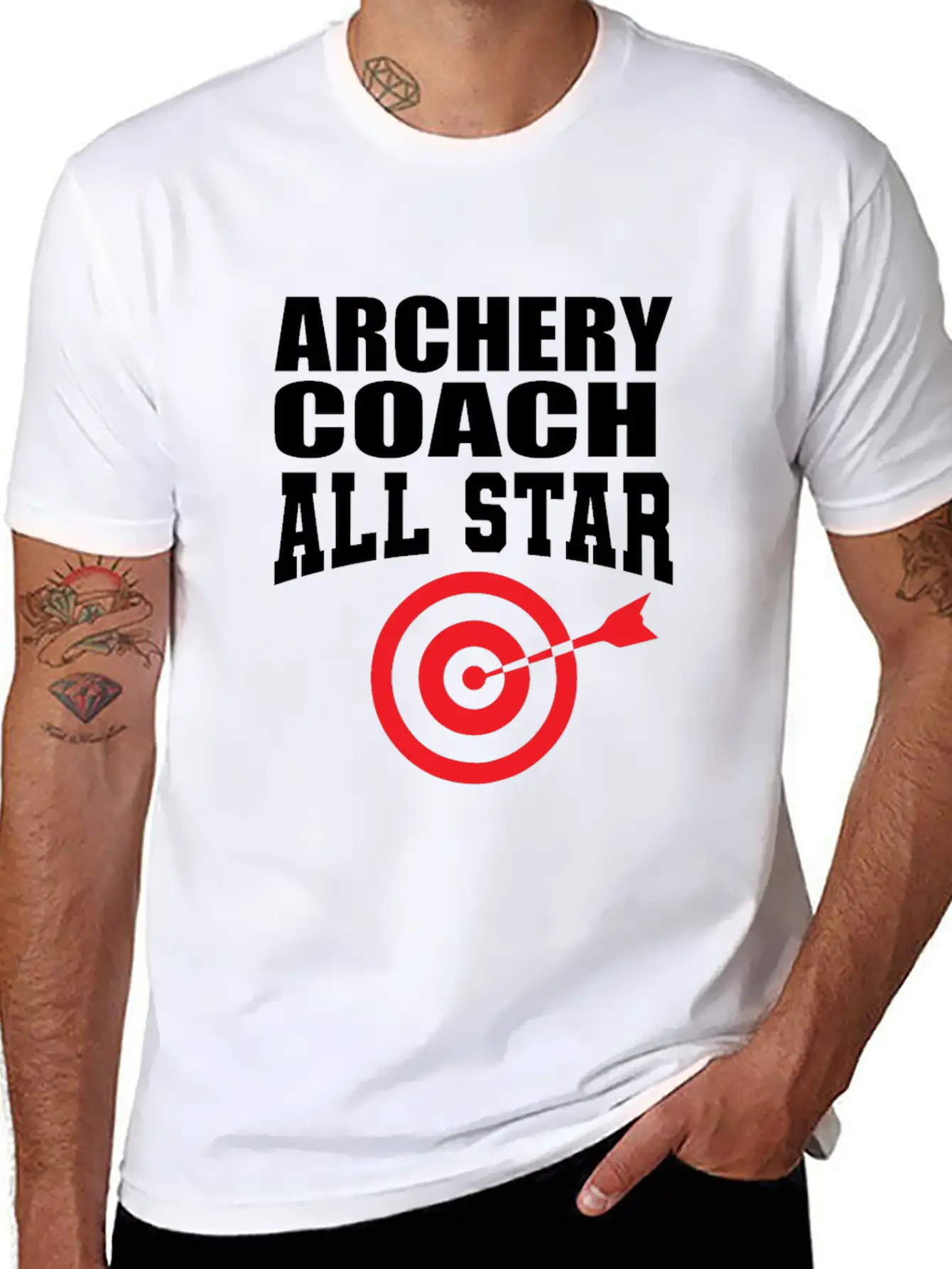 Archery Archer Bowman Relaxed Everyday Tee – Lightweight And Durable Cotton