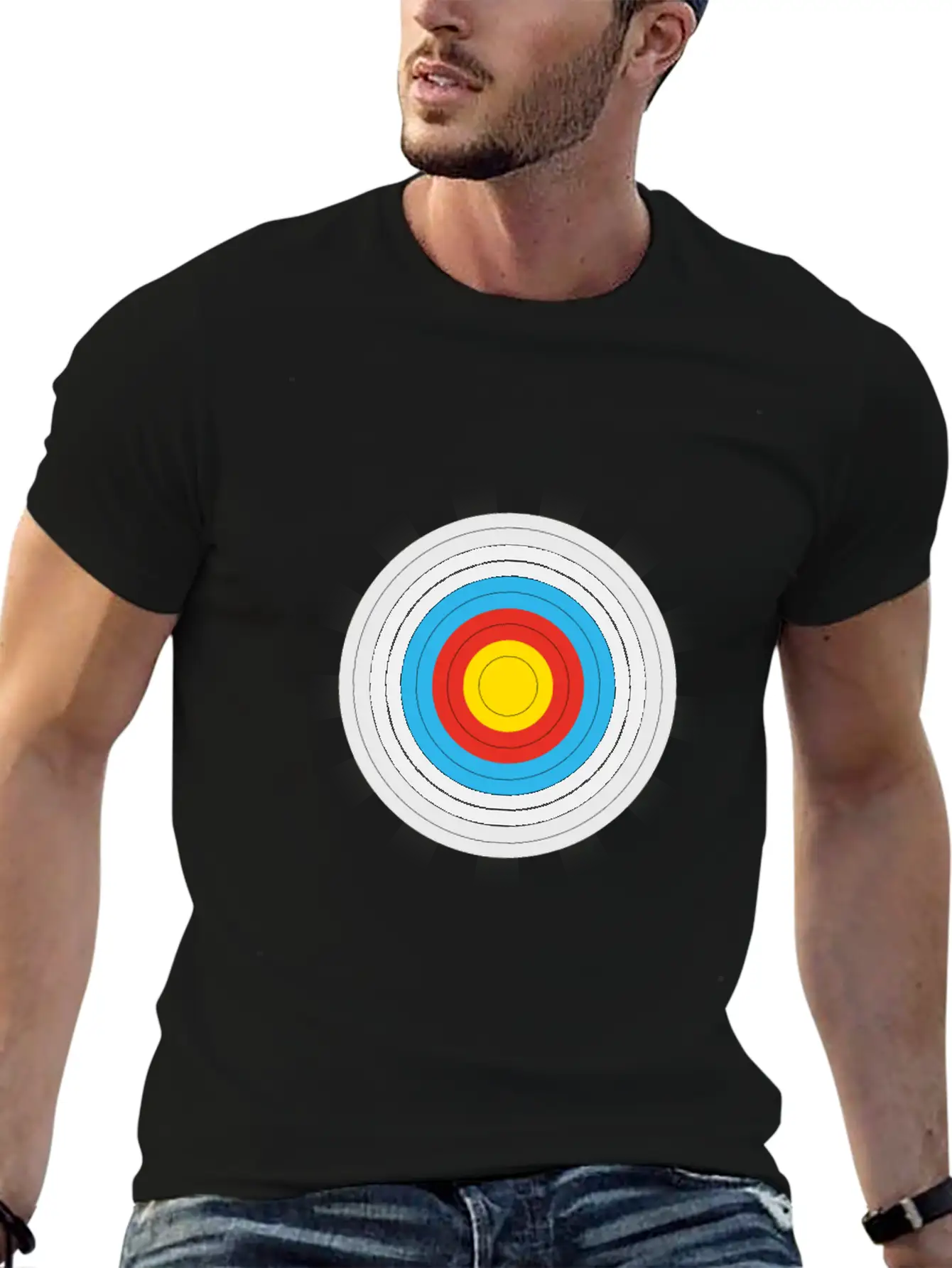 Archery Arrow Bow Archer Basic Graphic T-Shirt – Daily Comfort In Soft Cotton