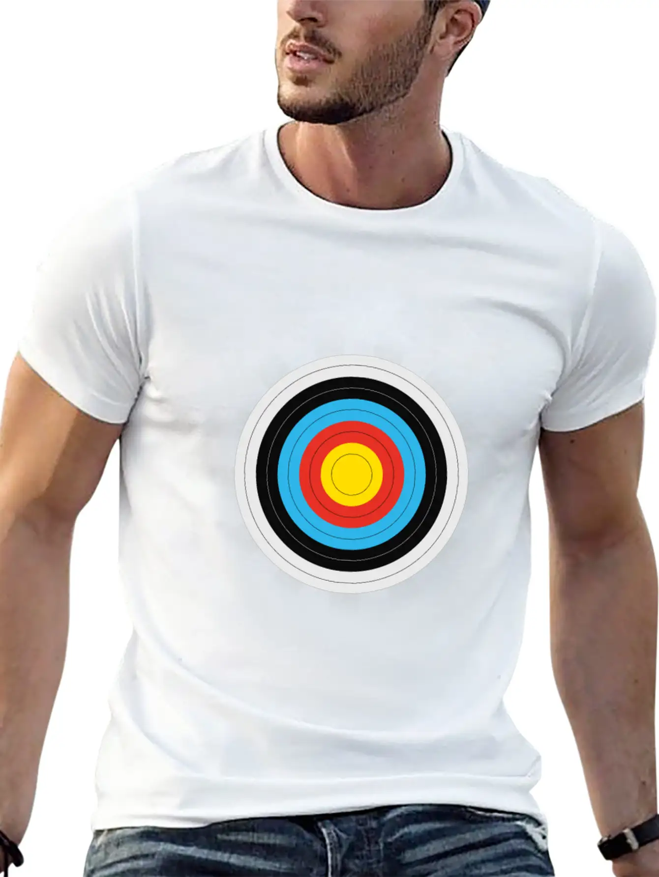 Archery Arrow Bow Archer Basic Graphic T-Shirt – Daily Comfort In Soft Cotton