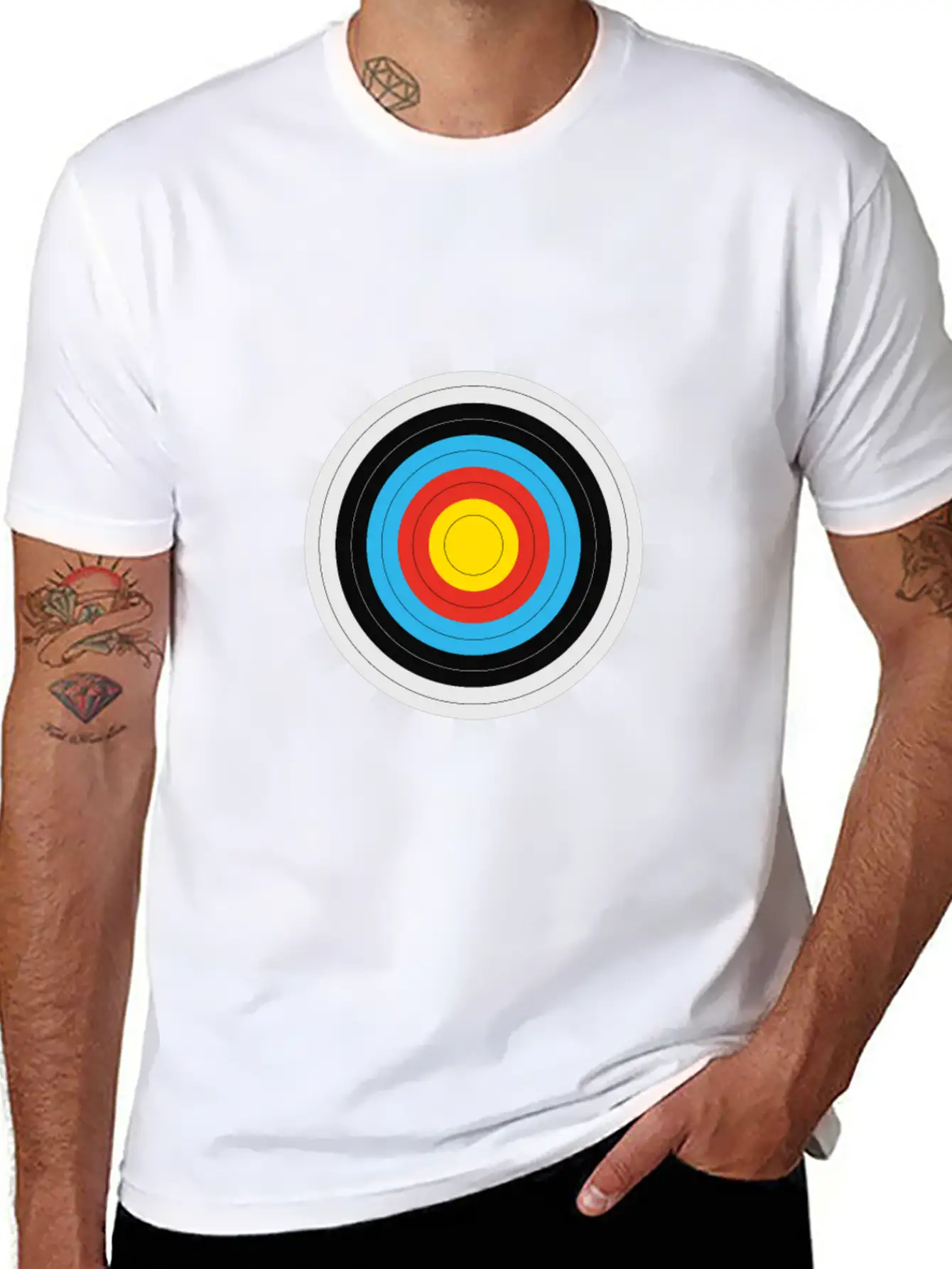 Archery Arrow Bow Archer Basic Graphic T-Shirt – Daily Comfort In Soft Cotton