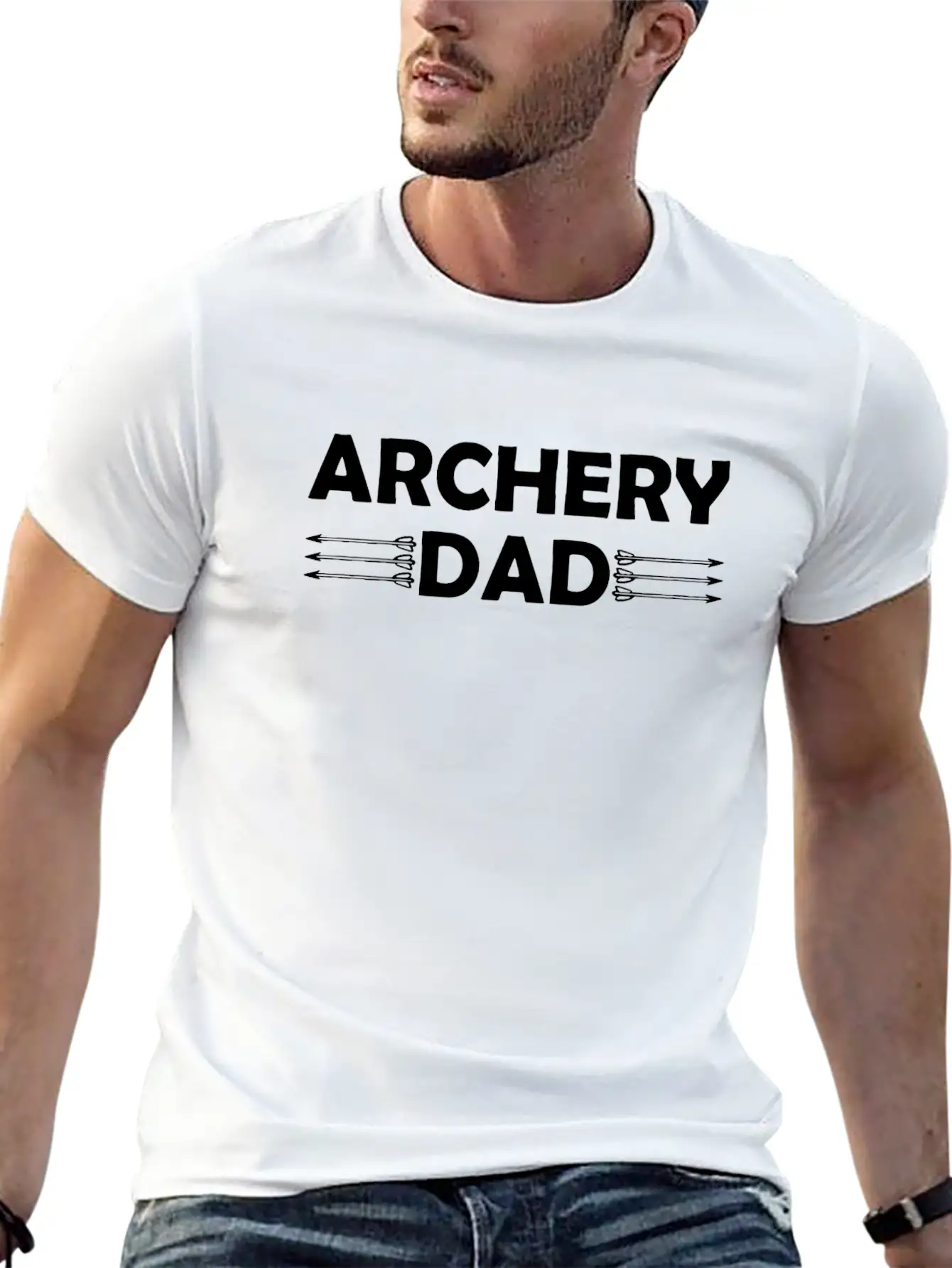 Archery Dad Relaxed Everyday Tee – Lightweight And Durable Cotton