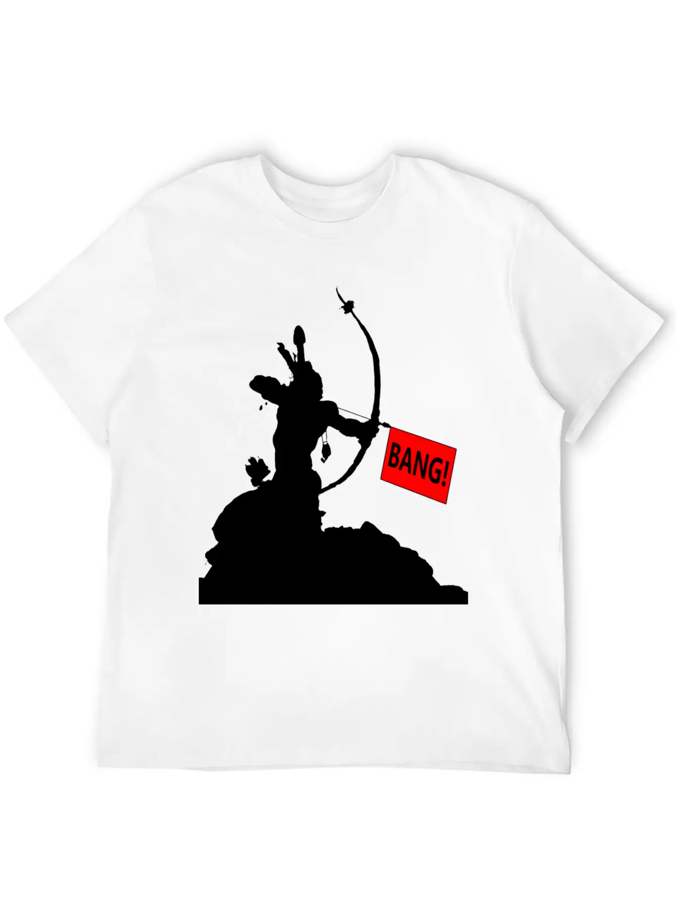 Arrow Bang Funny T-shirt Unisex Casual T-Shirt ��� Clean Design For Daily Comfort