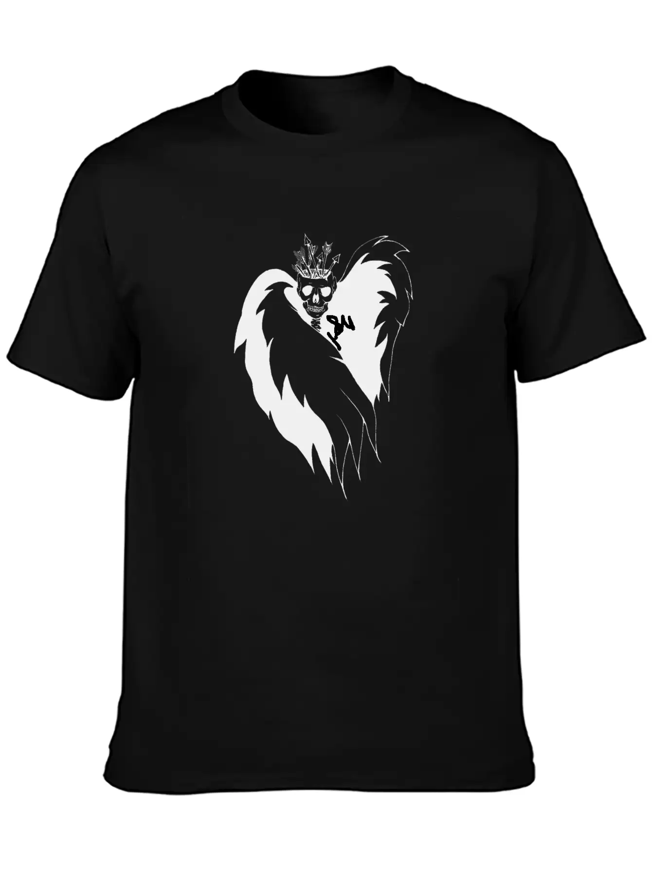 Arrow Crown Lightweight Cotton T-Shirt – Daily Comfort Graphic Shirt