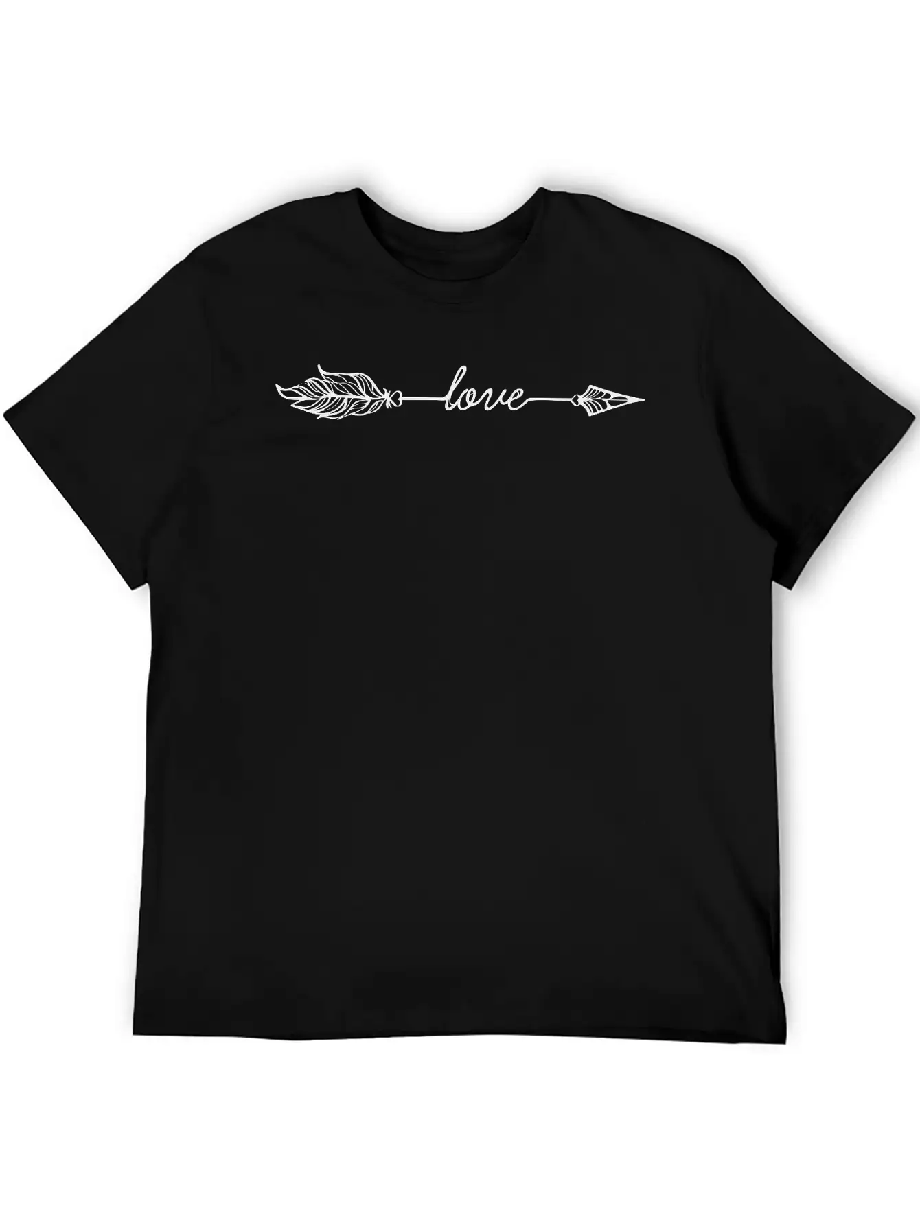 Arrow Love (Archery By BOWTIQUE) Relaxed Everyday Tee – Lightweight And Durable Cotton