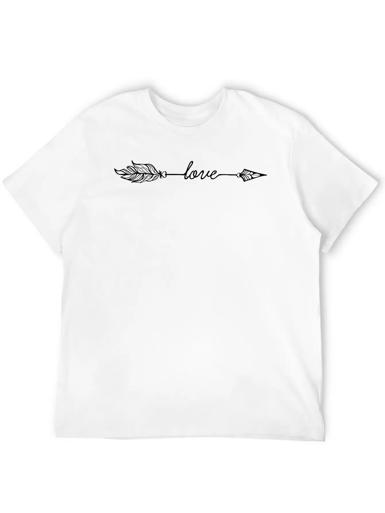 Arrow Love (Archery By BOWTIQUE) Relaxed Everyday Tee – Lightweight And Durable Cotton