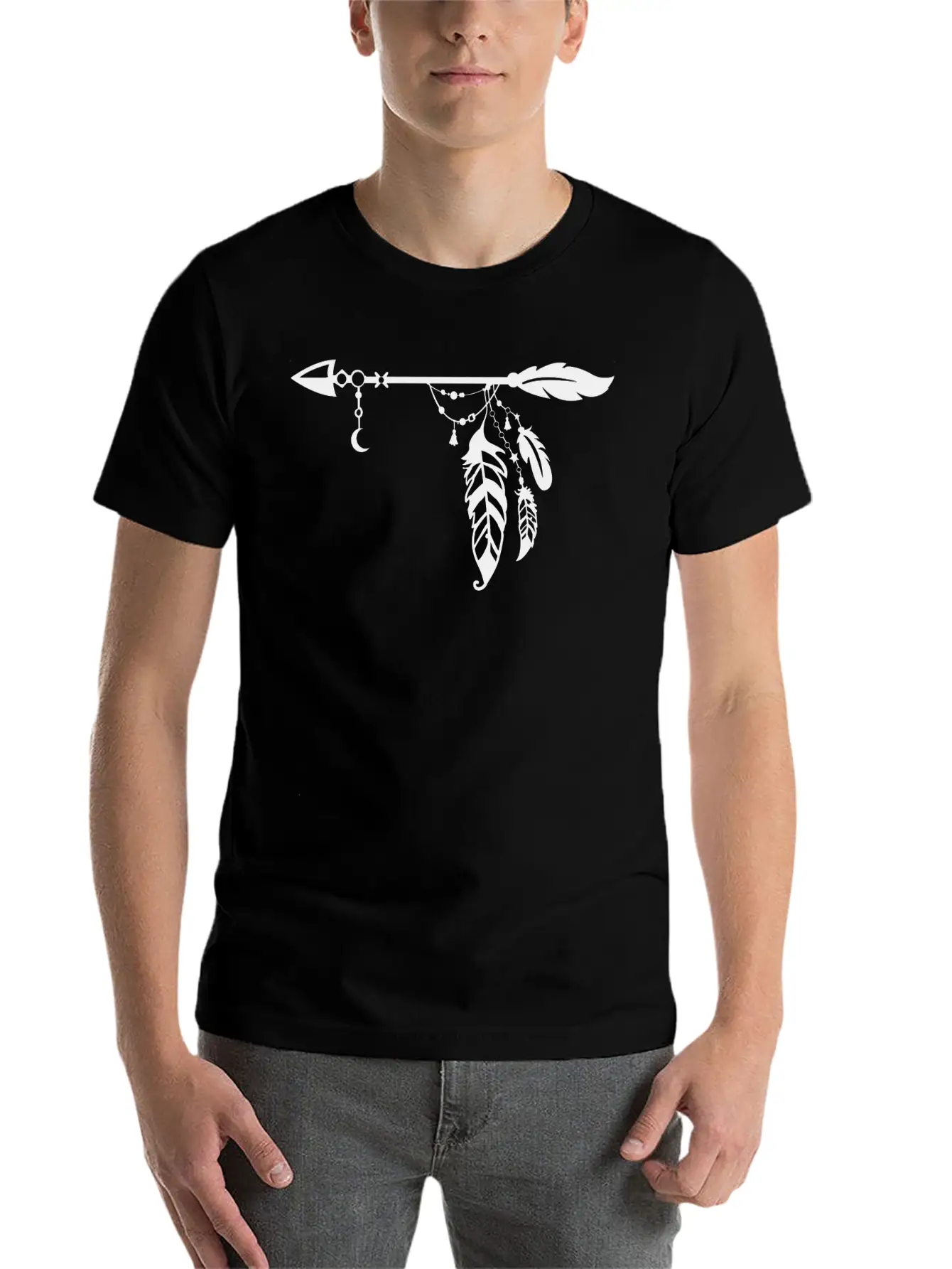 Arrow Sport Men's T Shirts Unisex Casual T-Shirt – Clean Design For Daily Comfort