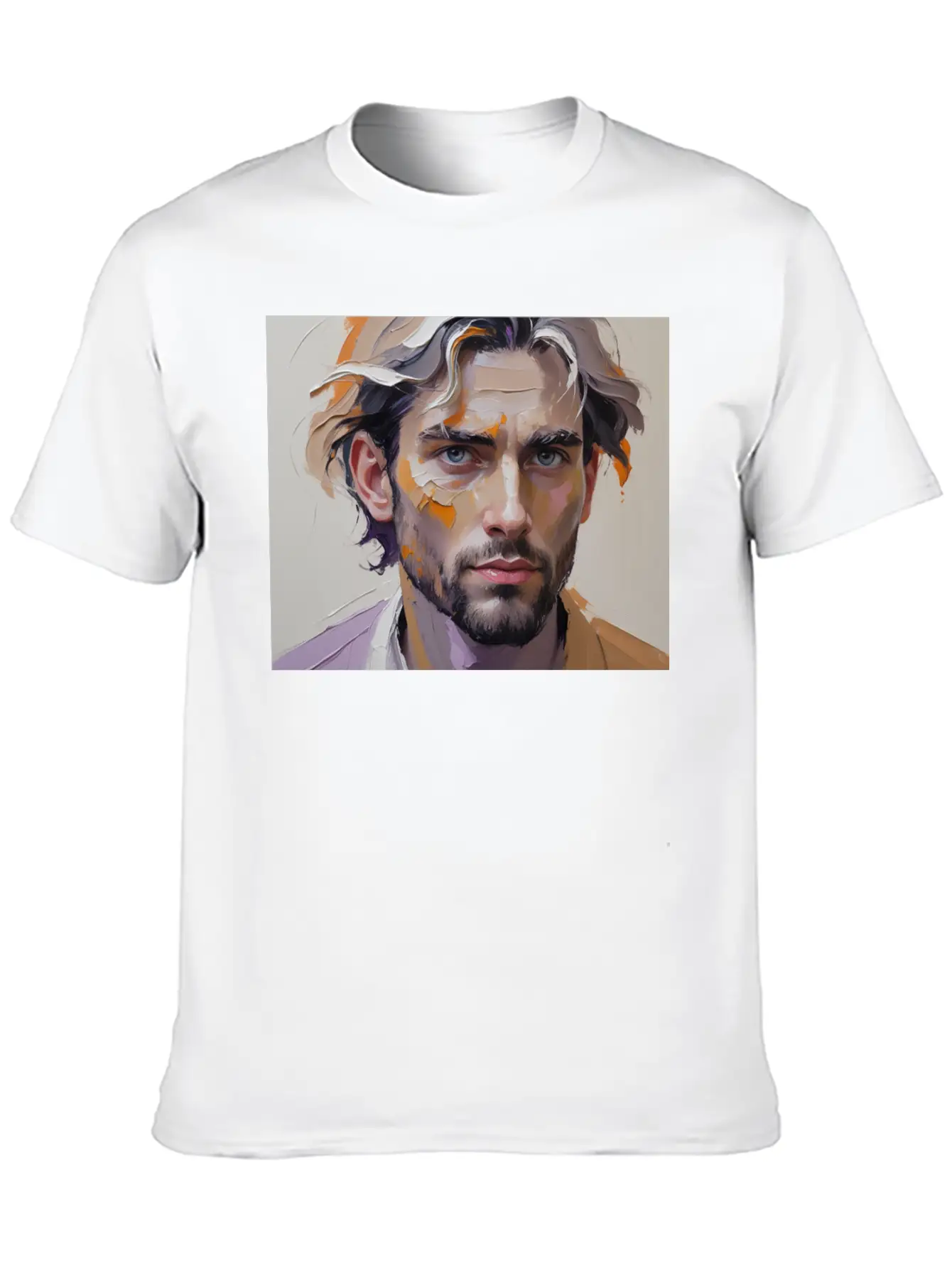 Artwork Soft Cotton Short Sleeve Tee – Unisex Wardrobe Staple