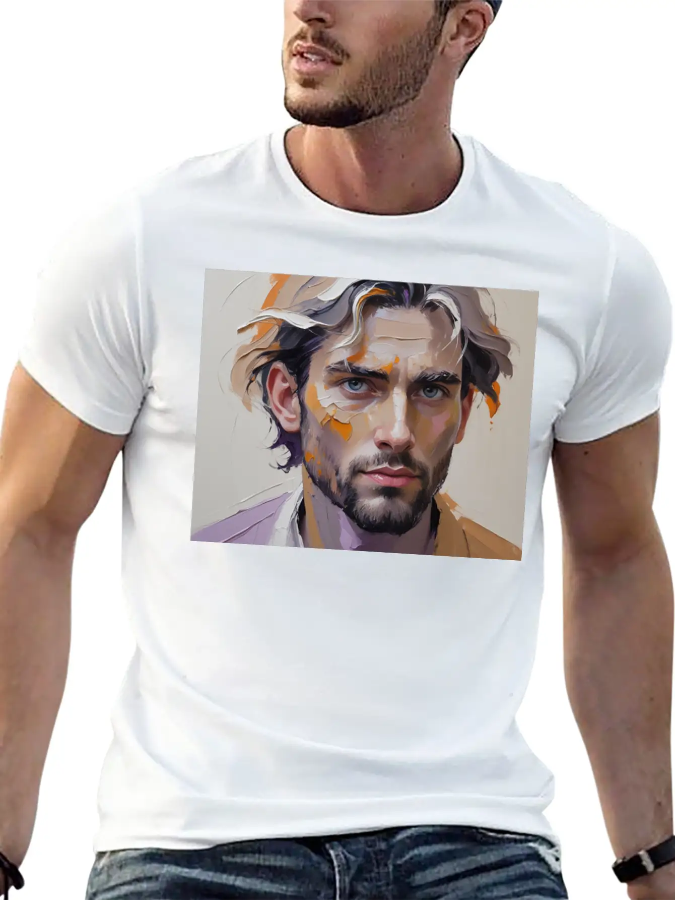 Artwork Soft Cotton Short Sleeve Tee – Unisex Wardrobe Staple