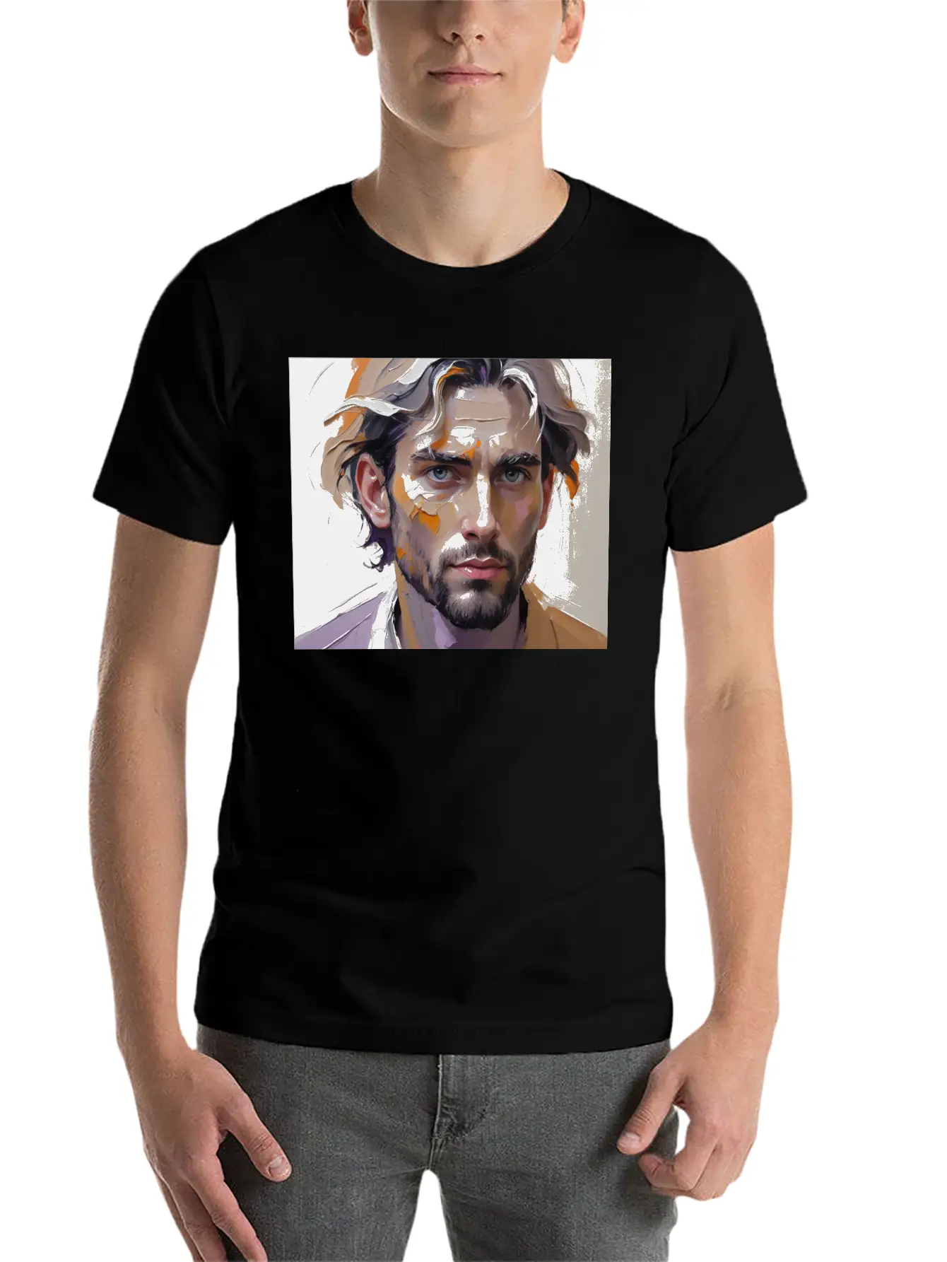 Artwork Soft Cotton Short Sleeve Tee – Unisex Wardrobe Staple