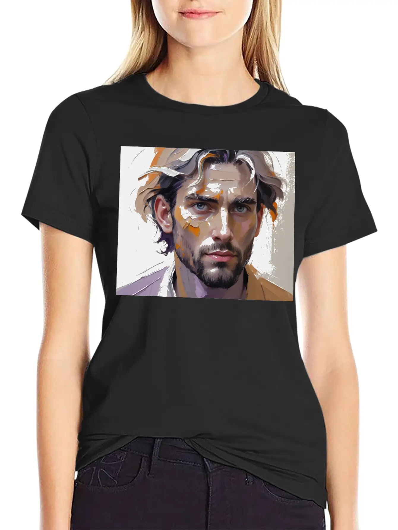 Artwork Soft Cotton Short Sleeve Tee – Unisex Wardrobe Staple