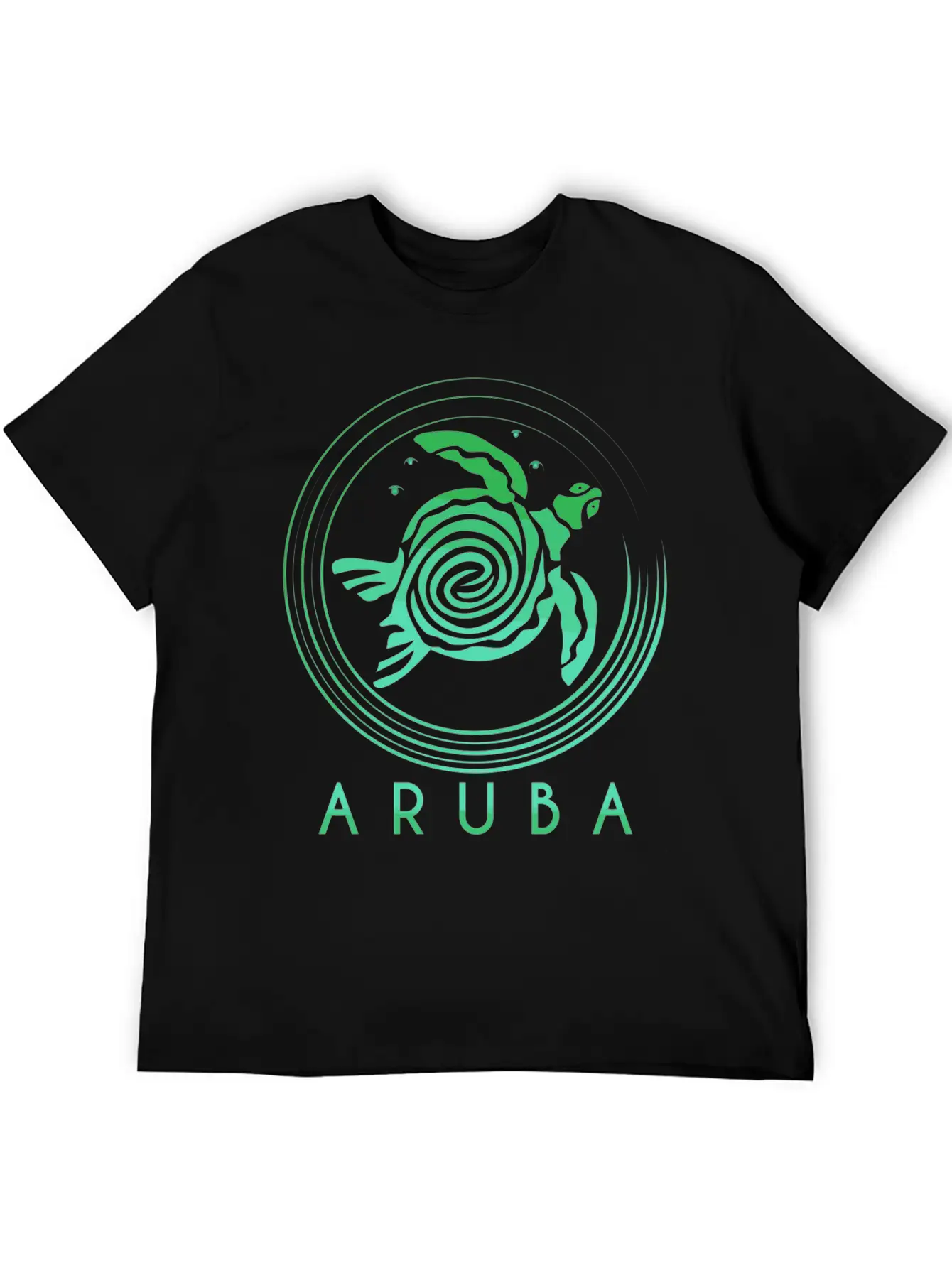 Aruba Tribal Turtle Classic Fit Graphic Tee For Daily Comfort – Unisex Cotton Shirt