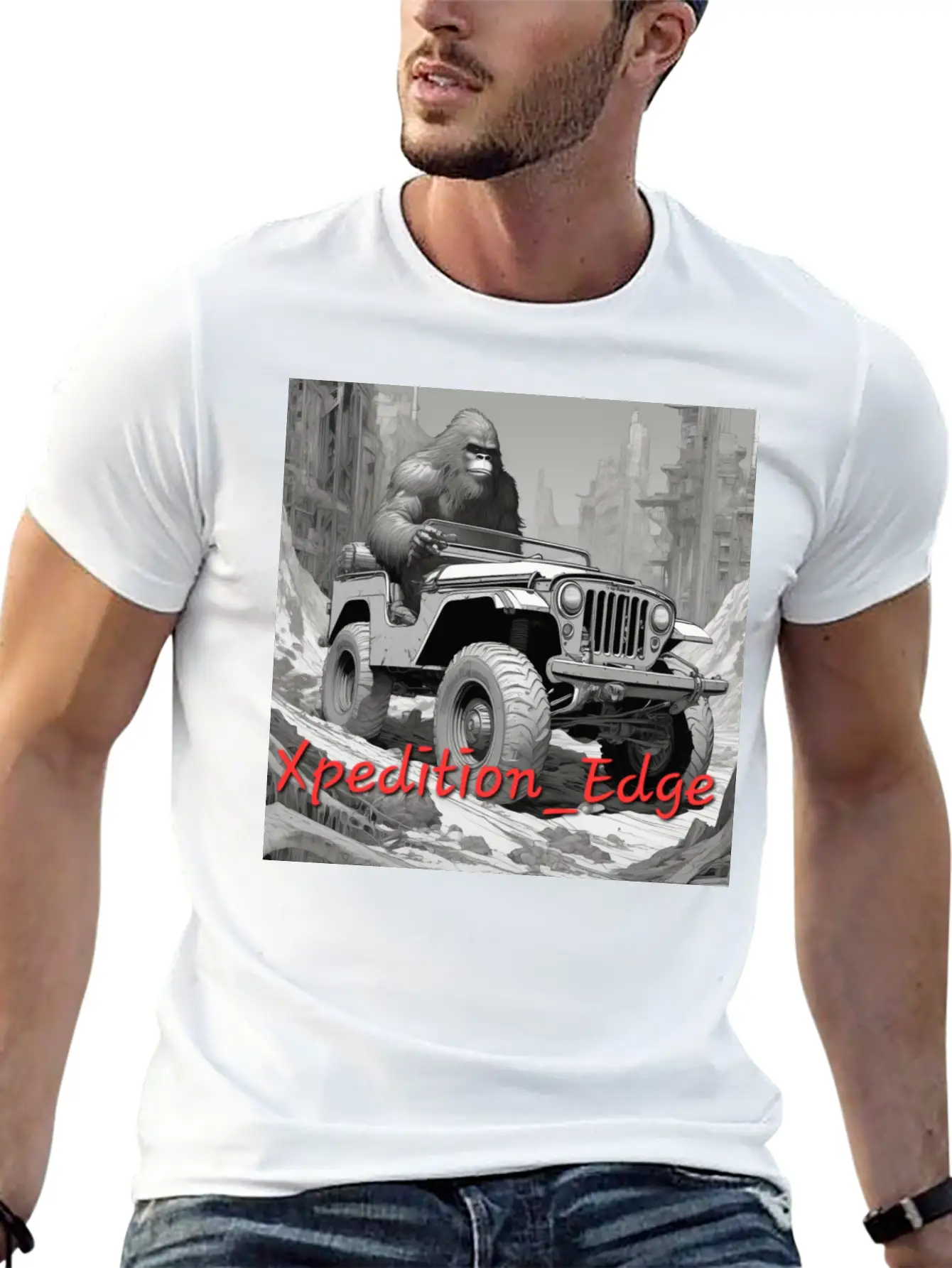 Ash Forest Sasquatch Unisex Casual T-Shirt – Clean Design For Daily Comfort