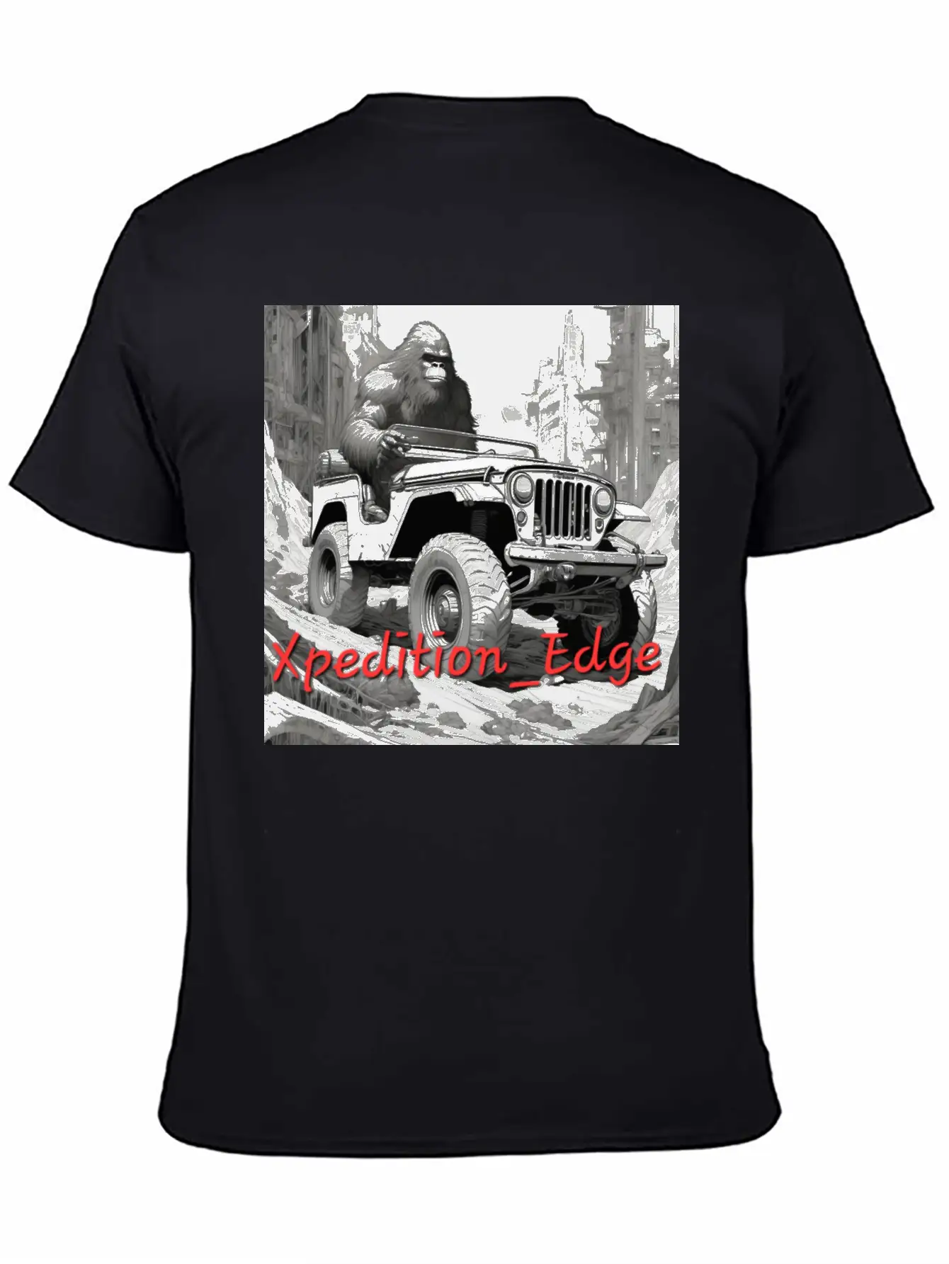 Ash Forest Sasquatch Unisex Casual T-Shirt – Clean Design For Daily Comfort