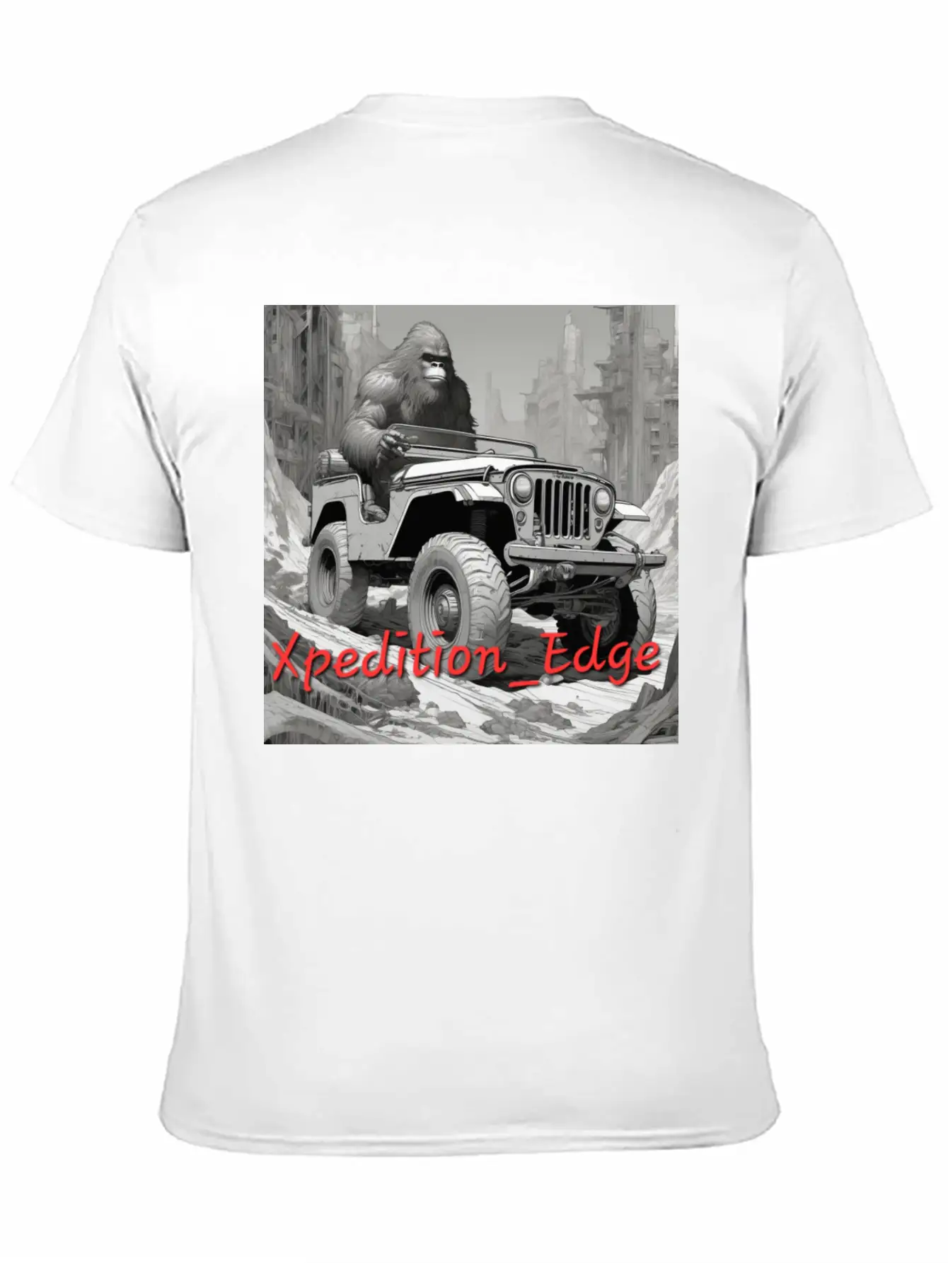 Ash Forest Sasquatch Unisex Casual T-Shirt – Clean Design For Daily Comfort