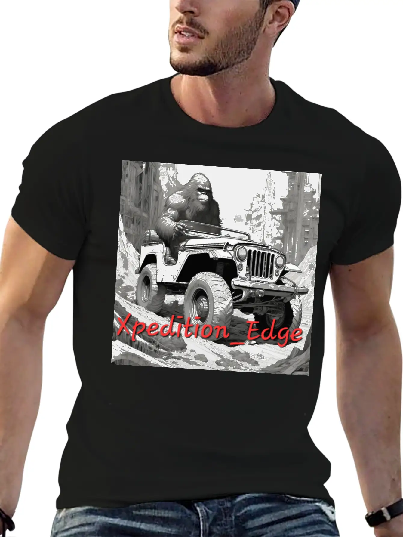 Ash Forest Sasquatch Unisex Casual T-Shirt – Clean Design For Daily Comfort
