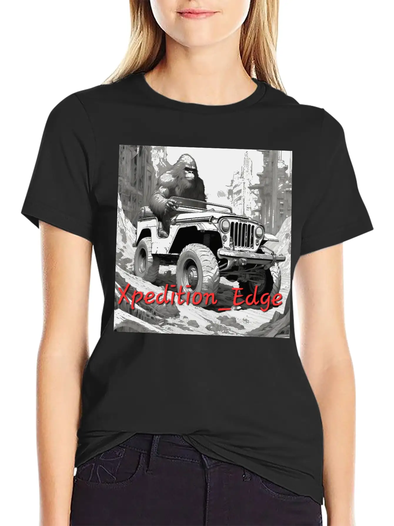 Ash Forest Sasquatch Unisex Casual T-Shirt – Clean Design For Daily Comfort