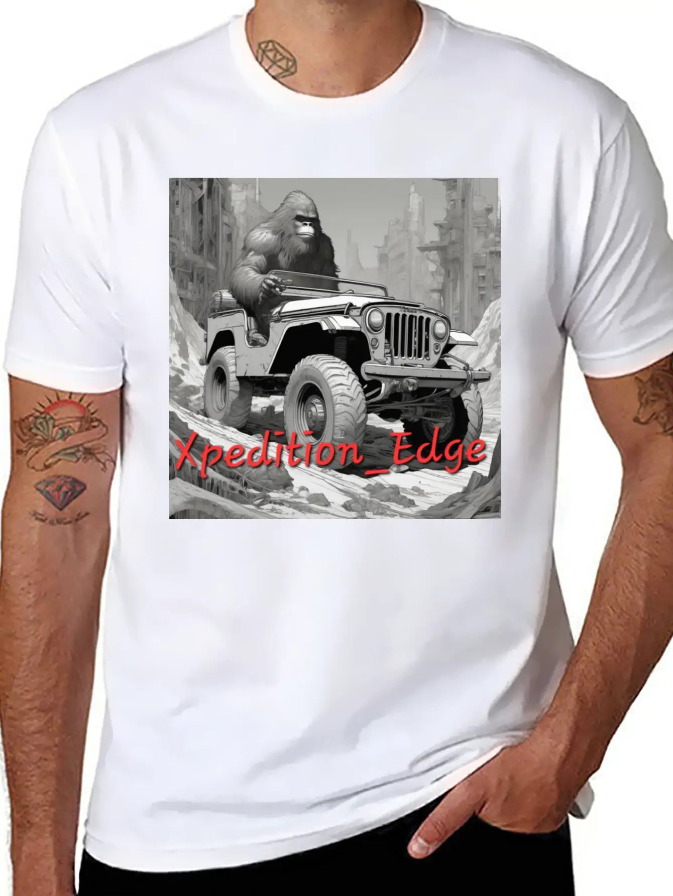 Ash Forest Sasquatch Unisex Casual T-Shirt – Clean Design For Daily Comfort
