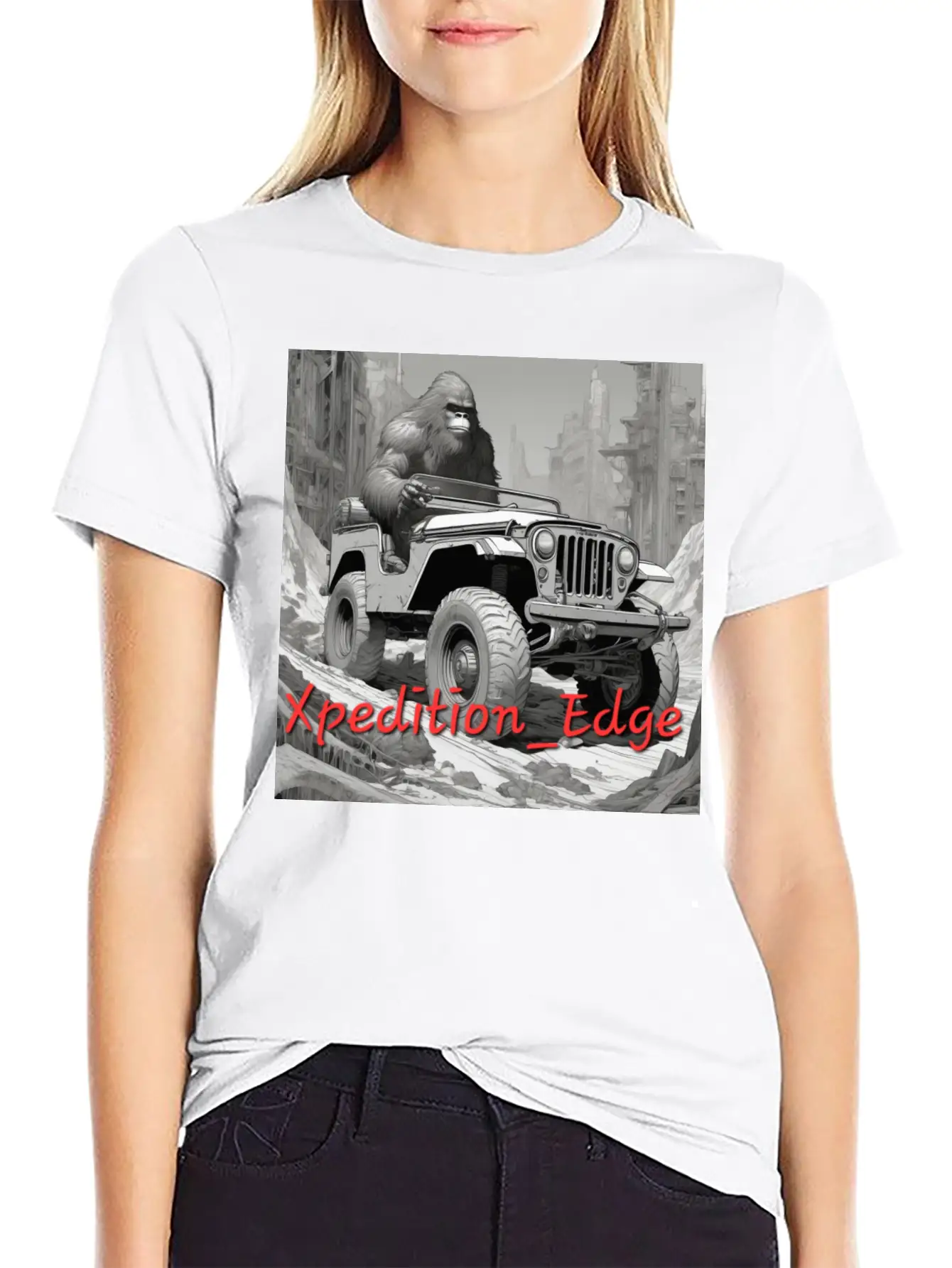 Ash Forest Sasquatch Unisex Casual T-Shirt – Clean Design For Daily Comfort
