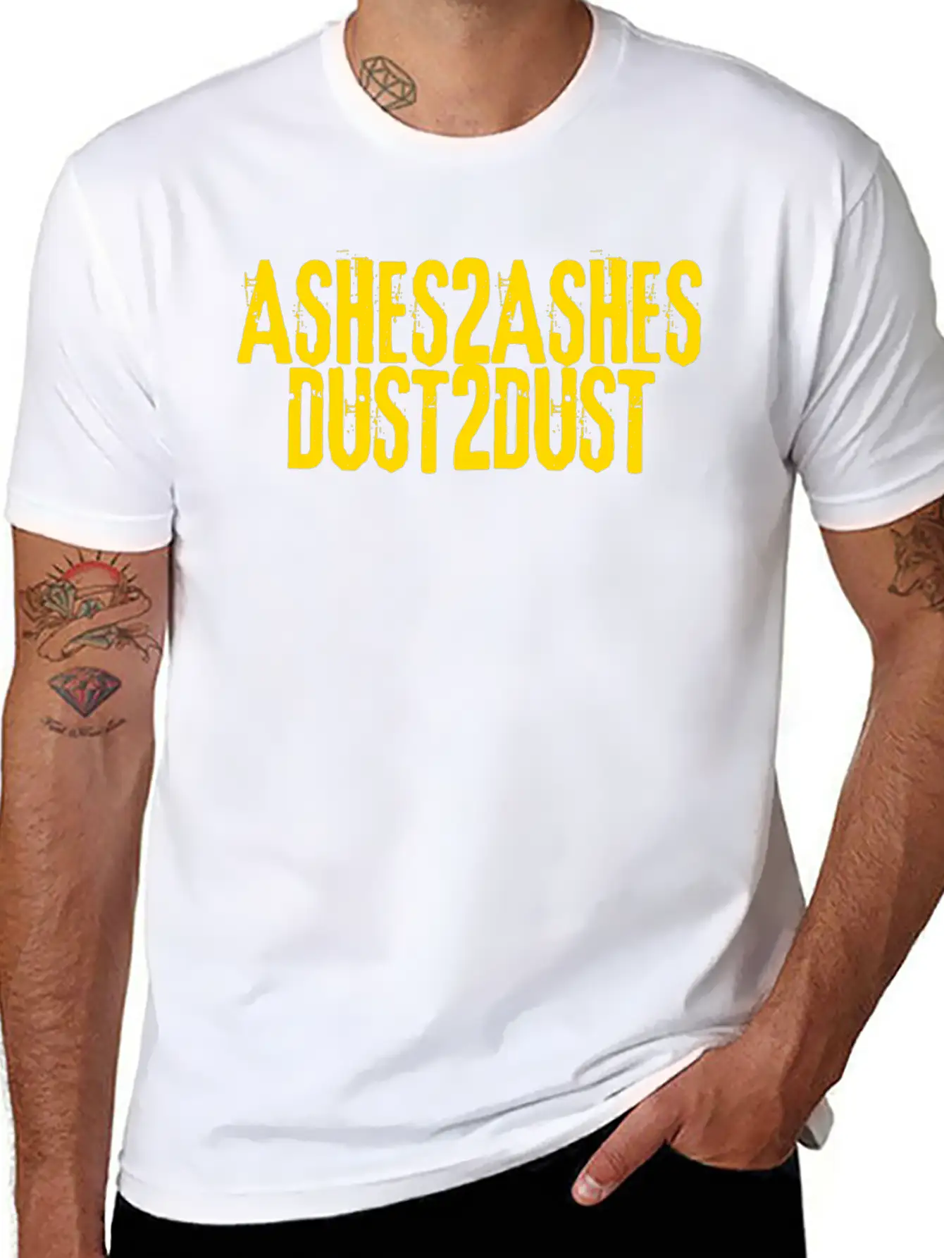 Ashes To Ashes Dust To Dust Soft Cotton Short Sleeve Tee – Unisex Wardrobe Staple