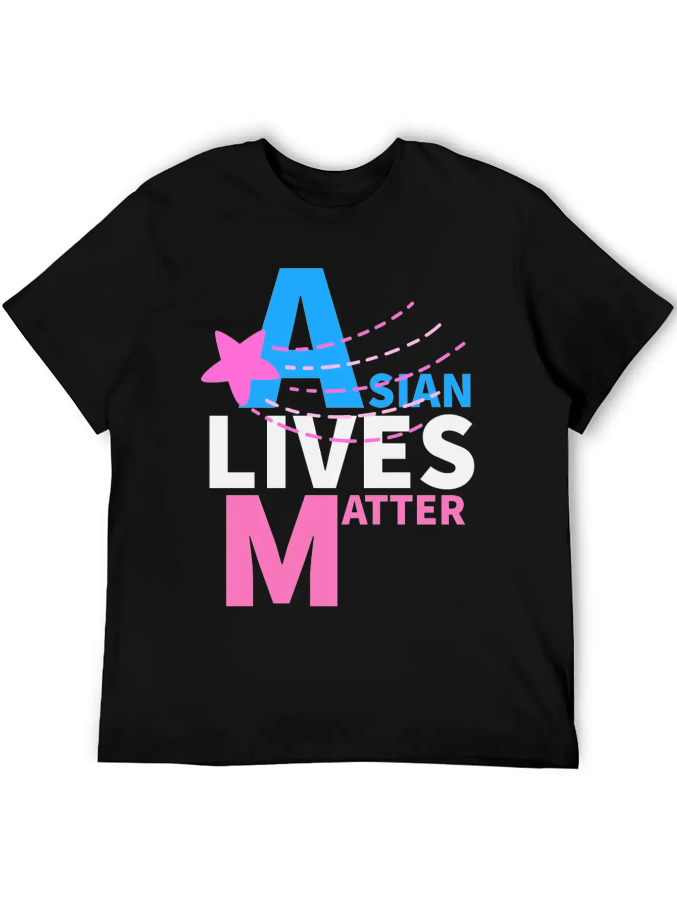 Asian Americain Unisex Casual T-Shirt – Clean Design For Daily Comfort