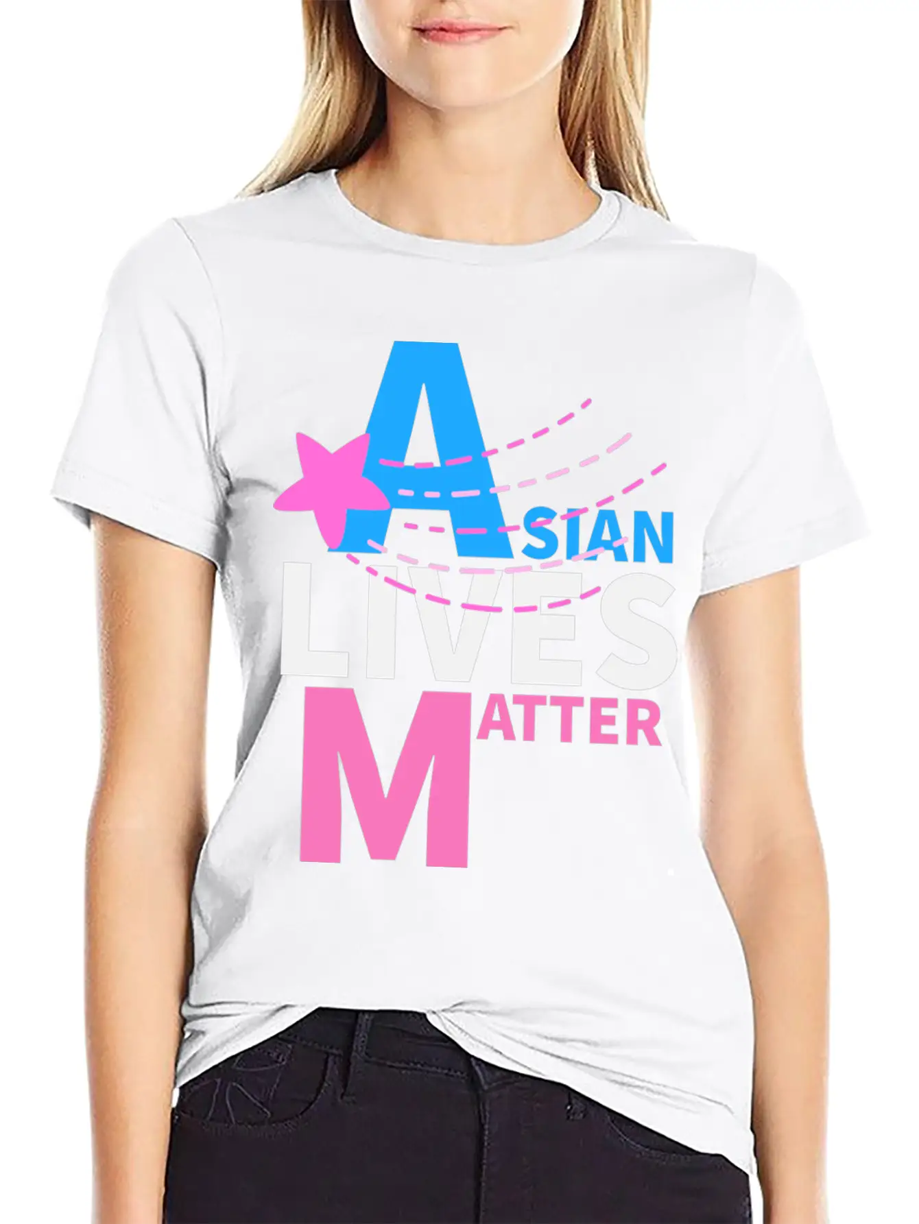Asian Americain Unisex Casual T-Shirt – Clean Design For Daily Comfort