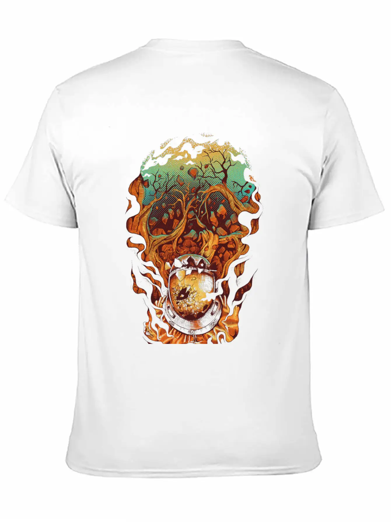 Astro Environment Unisex Casual T-Shirt – Clean Design For Daily Comfort