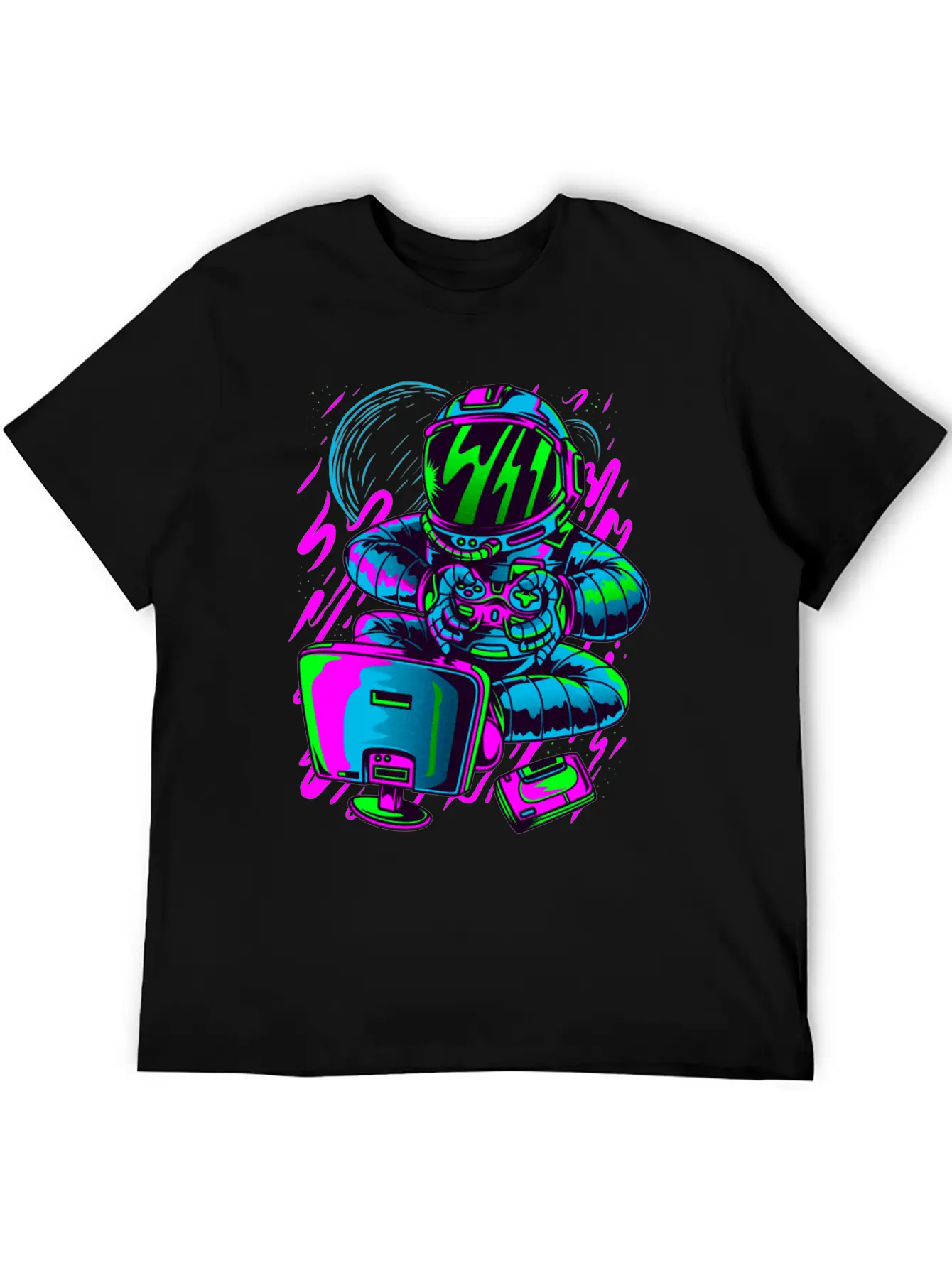 Astrogamer Unisex Casual T-Shirt – Clean Design For Daily Comfort