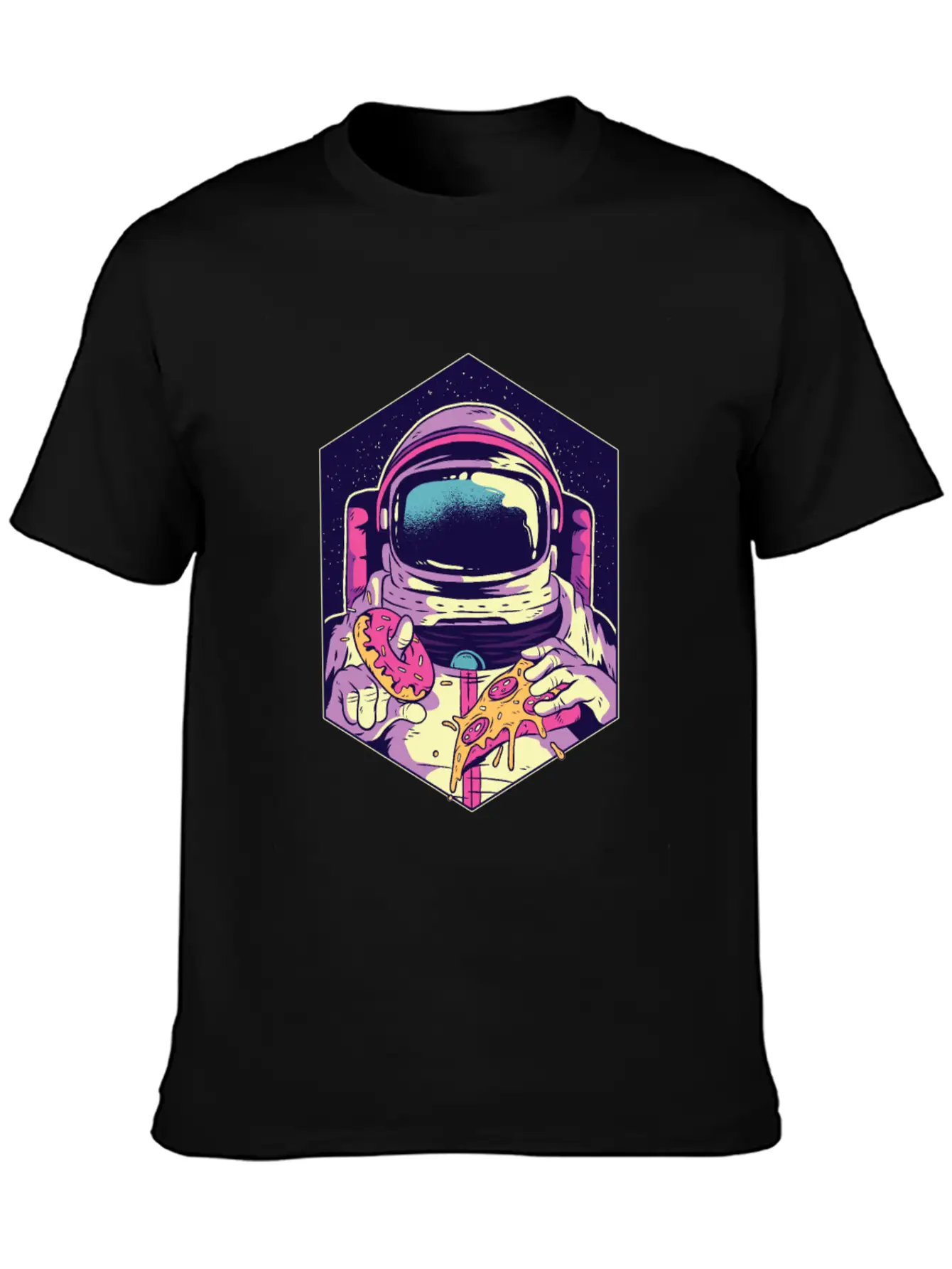 Astronaut Food Modern Fit Casual T-Shirt – Clean And Versatile Design