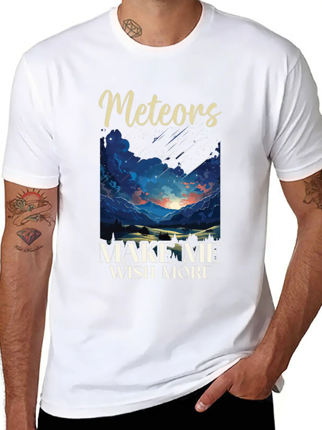 Astronomer Astronomy Constellations Stars Space Relaxed Everyday Tee – Lightweight And Durable Cotton
