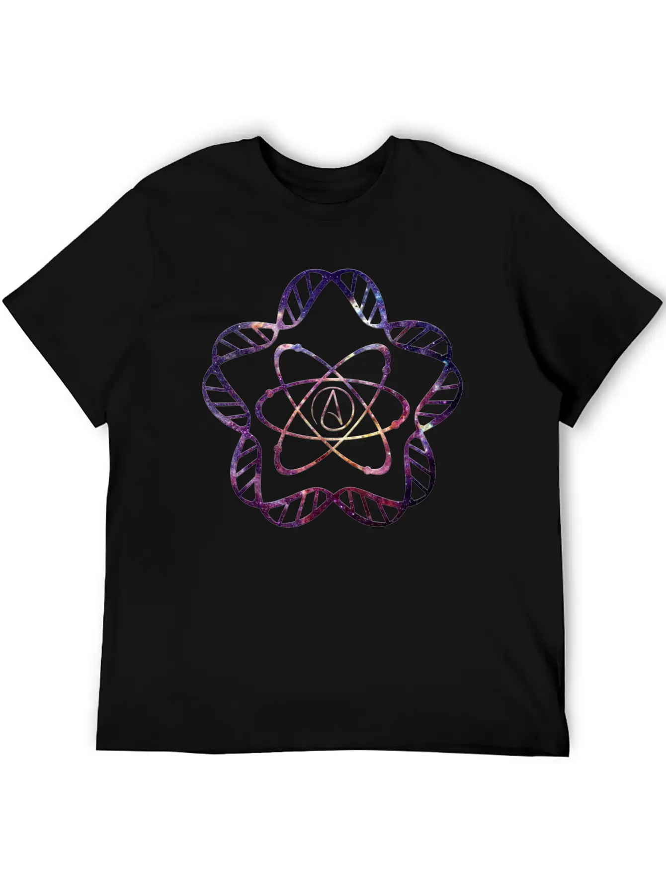 Atheist Star DNA Stylish Everyday T-Shirt – Unisex Basic Cotton Tee
