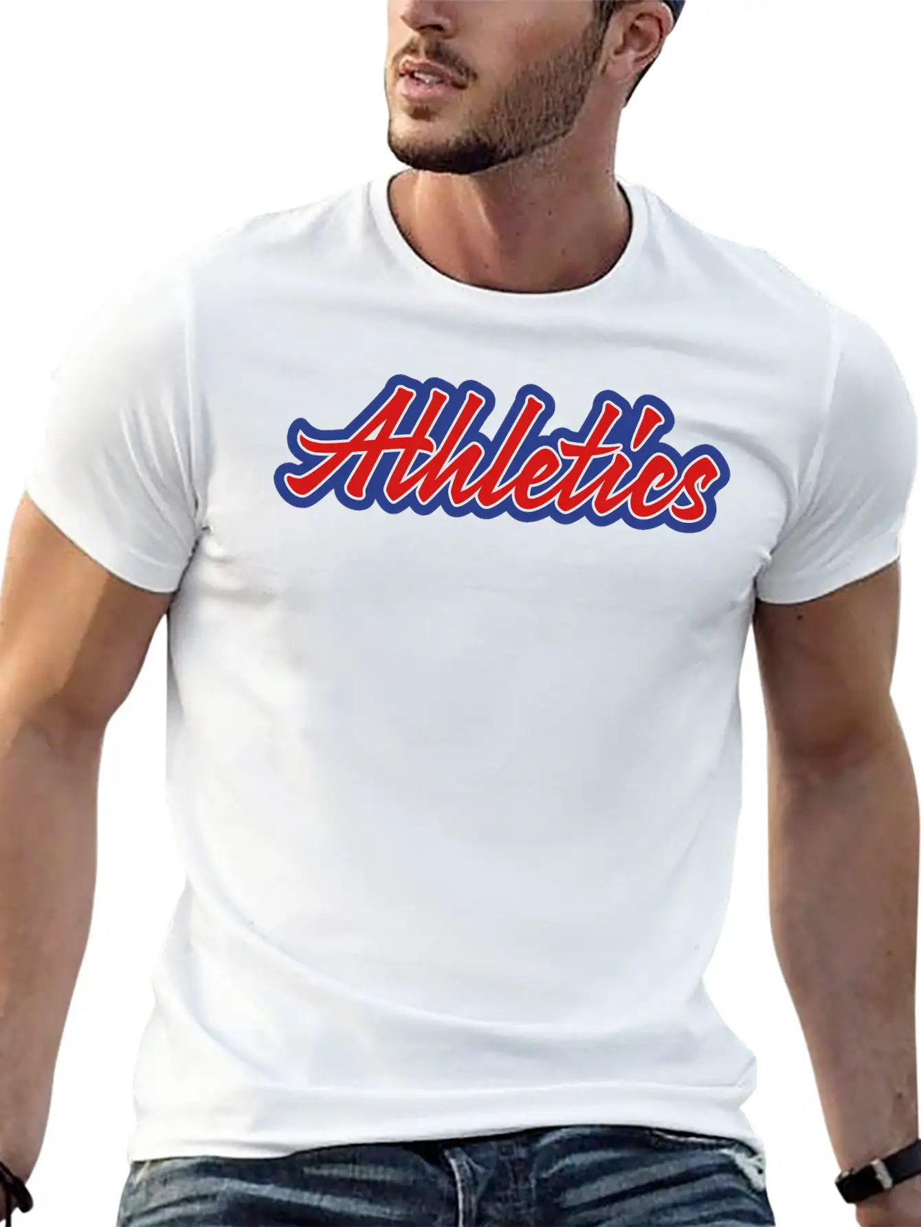 Athletics Unisex Casual T-Shirt – Clean Design For Daily Comfort