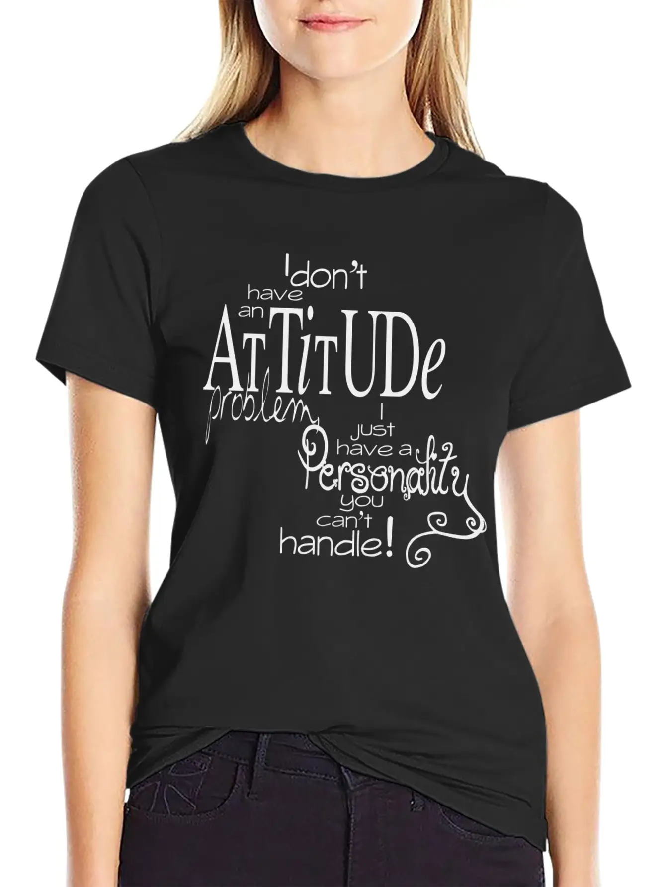 Attitude Unisex Casual T-Shirt ��� Clean Design For Daily Comfort