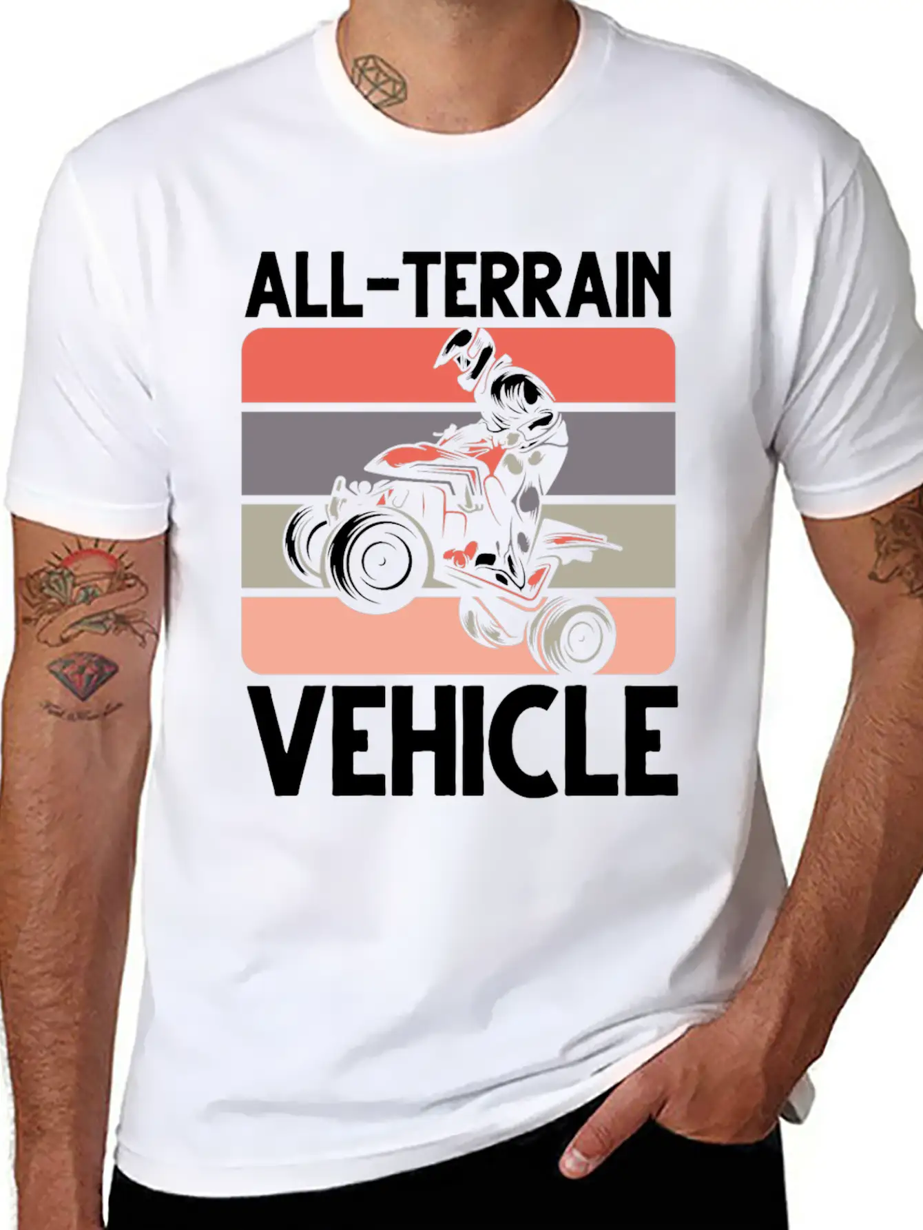 ATV Quad All-Terrain Vehicle Racing Soft Cotton Short Sleeve Tee – Unisex Wardrobe Staple