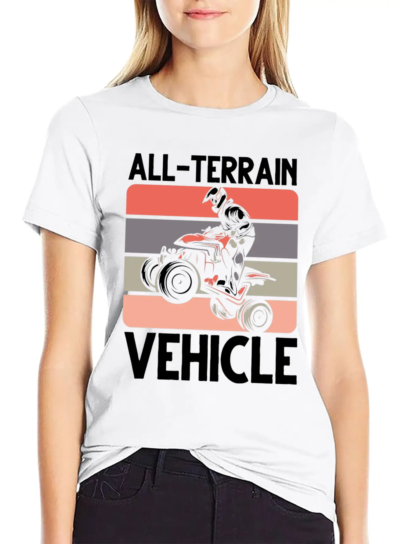 ATV Quad All-Terrain Vehicle Racing Soft Cotton Short Sleeve Tee – Unisex Wardrobe Staple