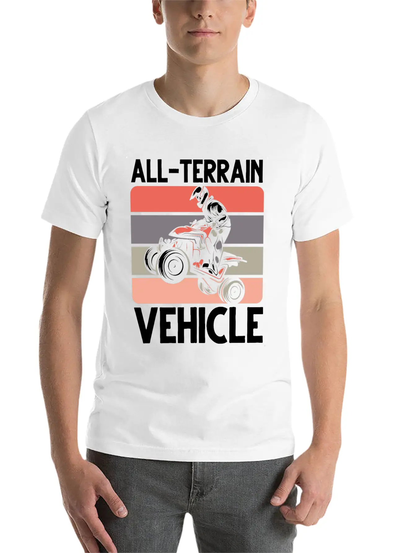ATV Quad All-Terrain Vehicle Racing Soft Cotton Short Sleeve Tee – Unisex Wardrobe Staple