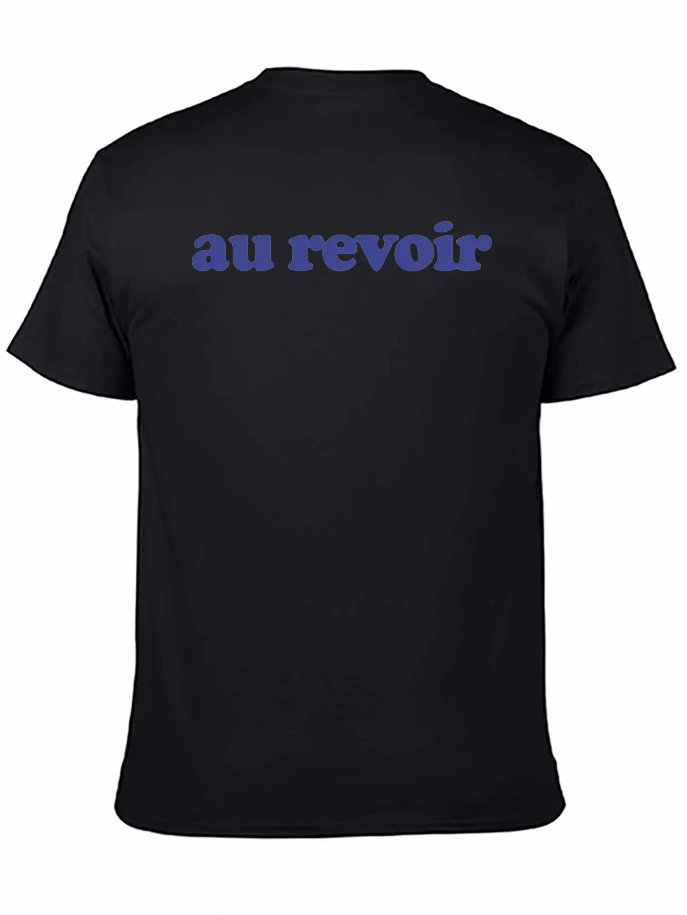 Au Revoir Retro Vintage French Fashion Chic Essential Cotton Tee For Daily Outfits – Unisex Style