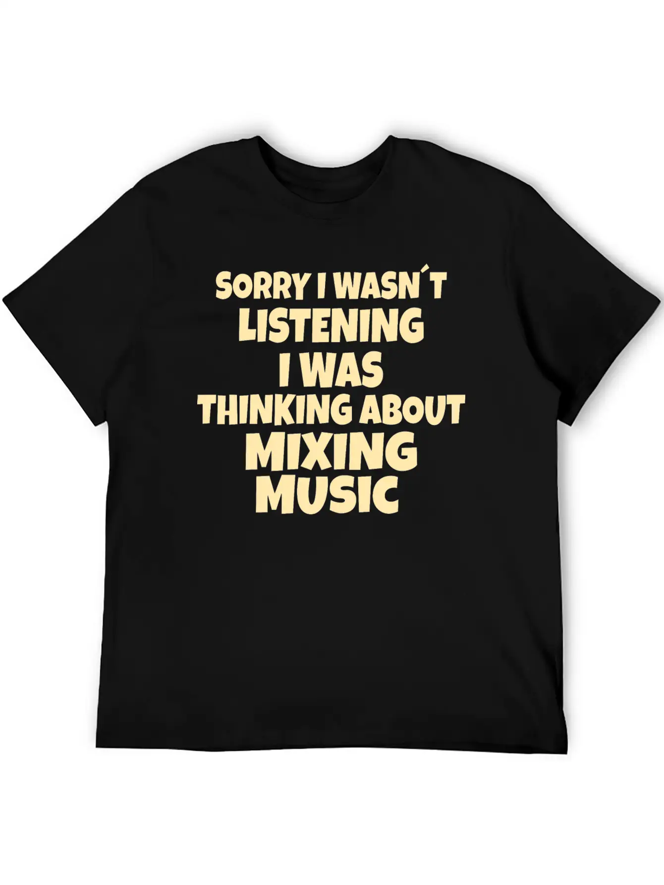 AUDIOLOGIST / CAR STEREO: Sorry I Wasn´t Listening Stylish Everyday T-Shirt – Unisex Basic Cotton Tee