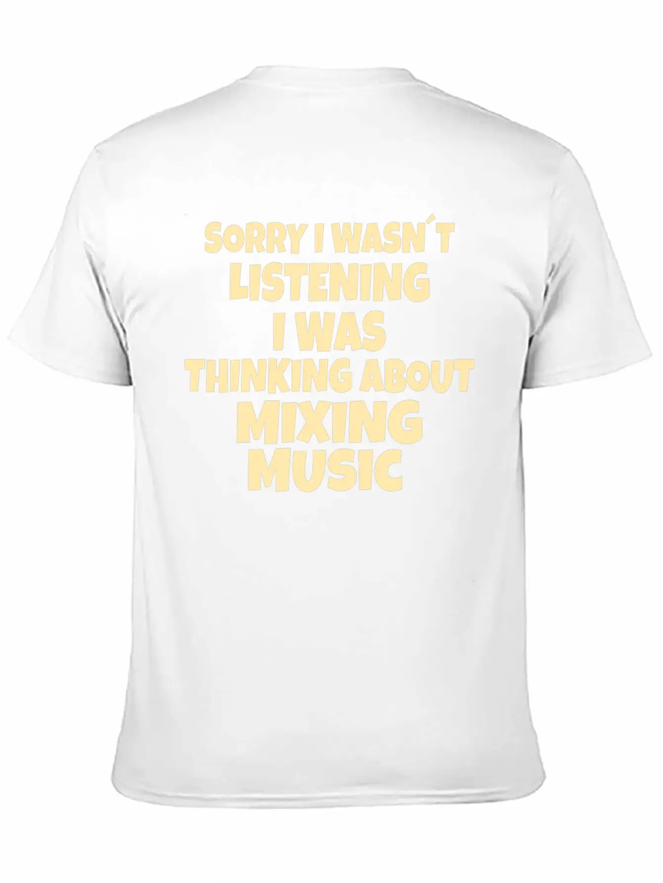 AUDIOLOGIST / CAR STEREO: Sorry I Wasn´t Listening Stylish Everyday T-Shirt – Unisex Basic Cotton Tee