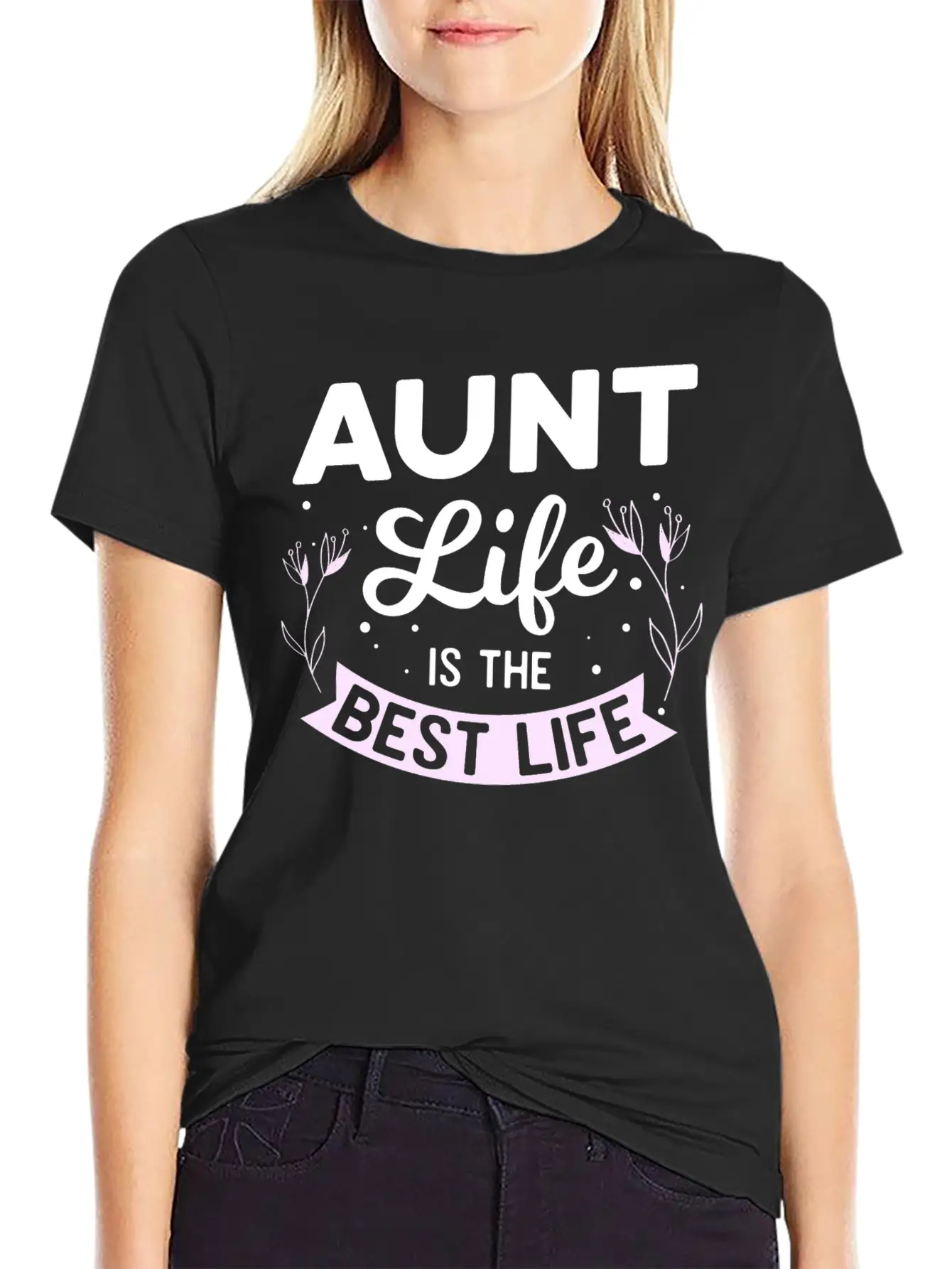 Aunt Life Is The Best Life Unisex Casual T-Shirt – Clean Design For Daily Comfort