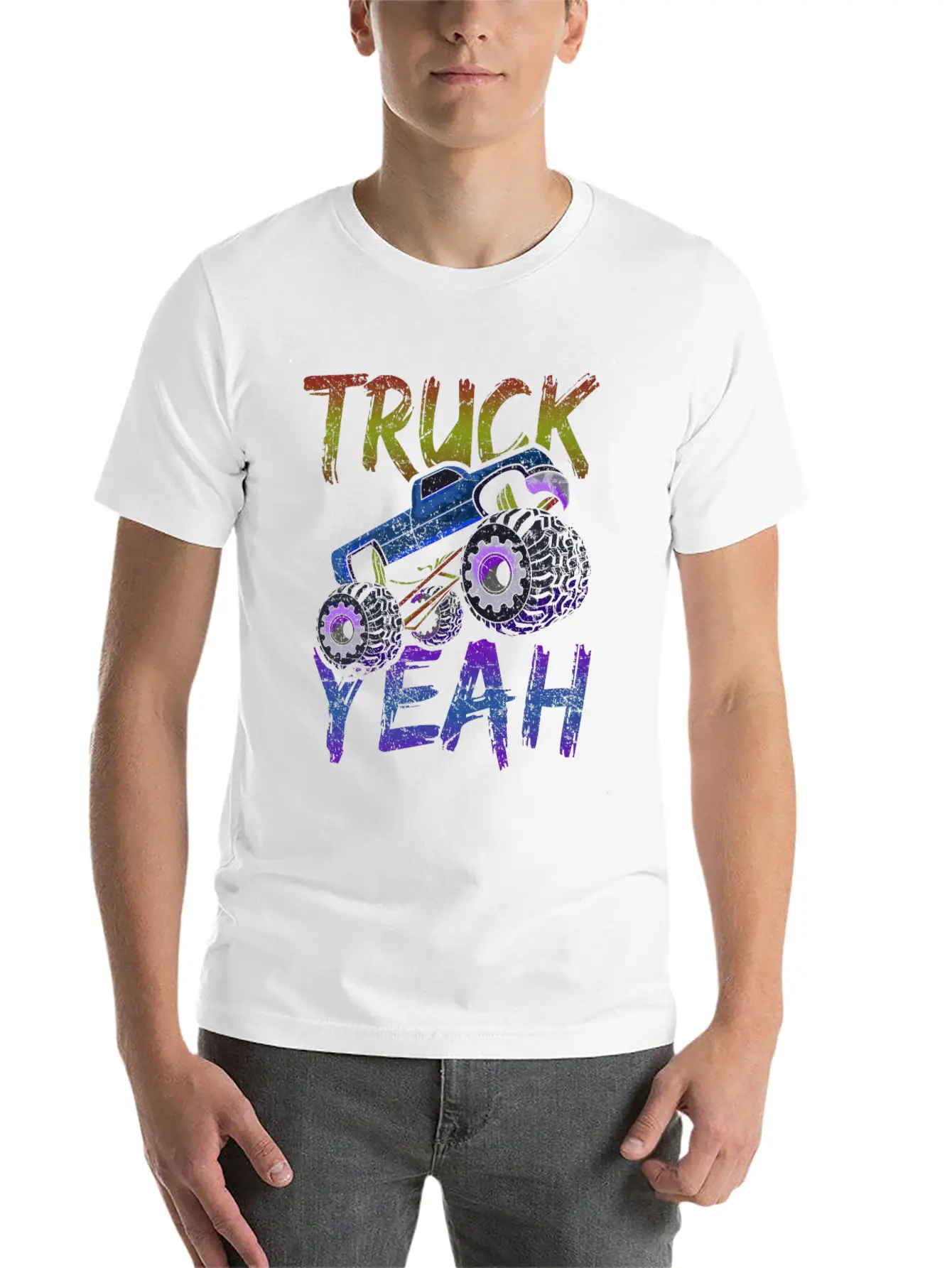 Awesome Truck Yeah Trucker Truck Driver Soft Cotton Short Sleeve Tee – Unisex Wardrobe Staple
